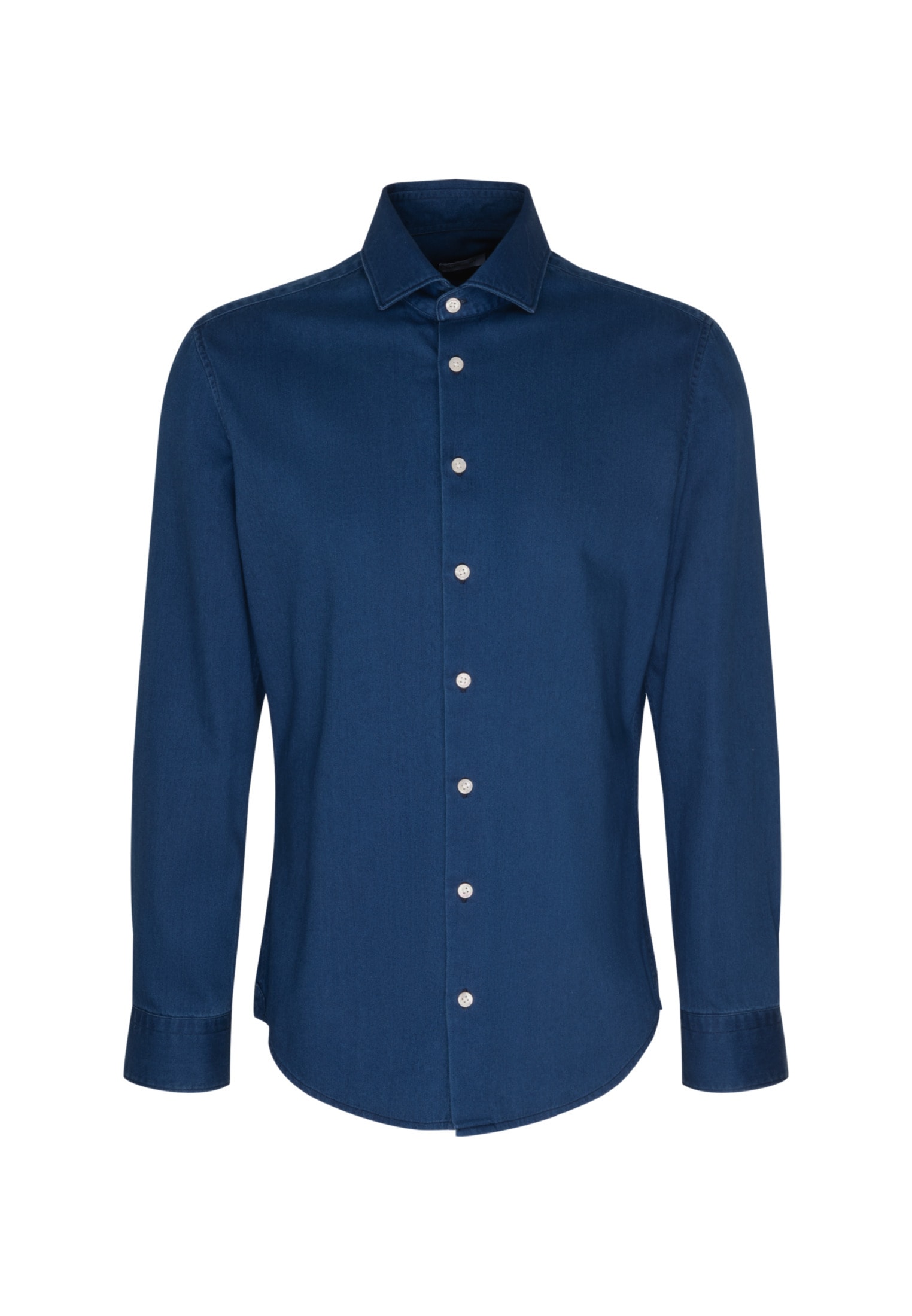 seidensticker Businesshemd, Slim 1/1 Kentkragen Denim