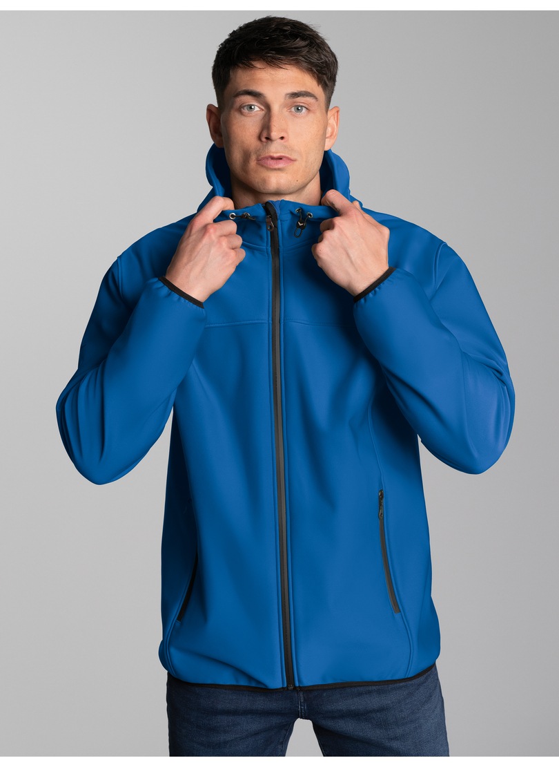 Thumbnail - Trigema Softshelljacke "TRIGEMA Klassische Softshell–Kapuzenjacke" 1 Stk. tlg.