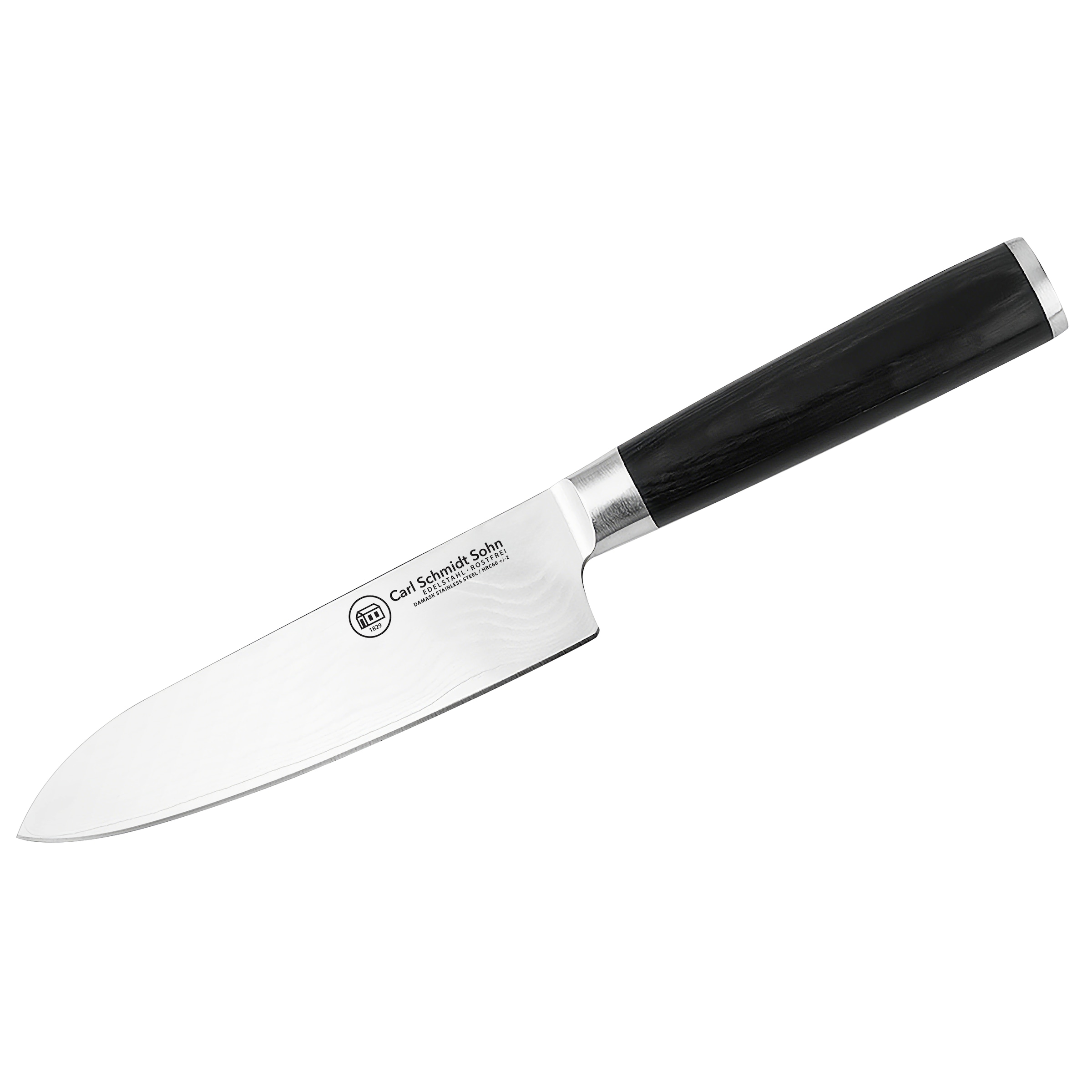 Carl Schmidt Sohn Messer-Set »KONSTANZ 2-teilig, Damstahl« mit ergonomischem Pakkaholzgriff