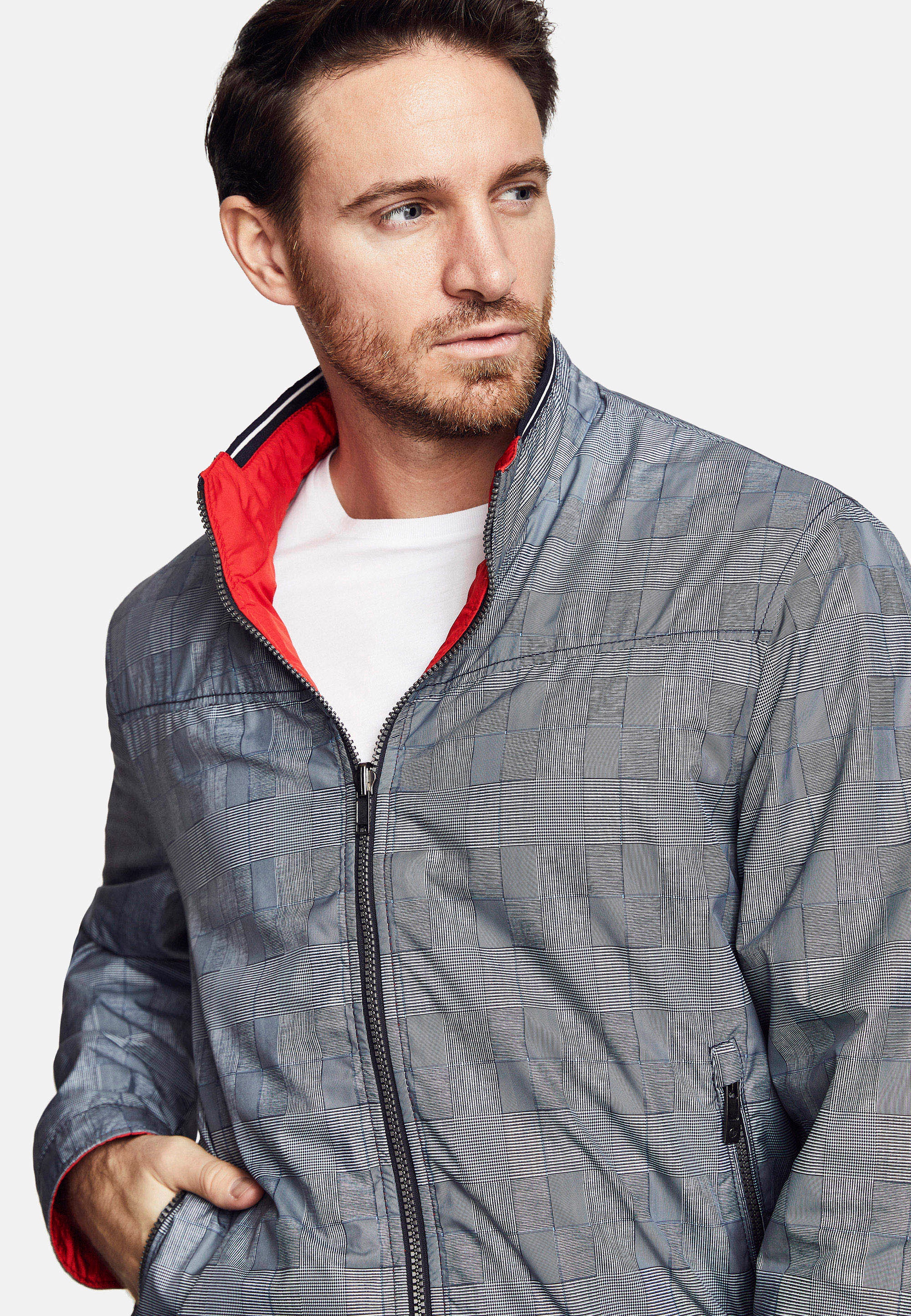 Cabano Outdoorjacke »Blouson«, in modischem Wendedesign