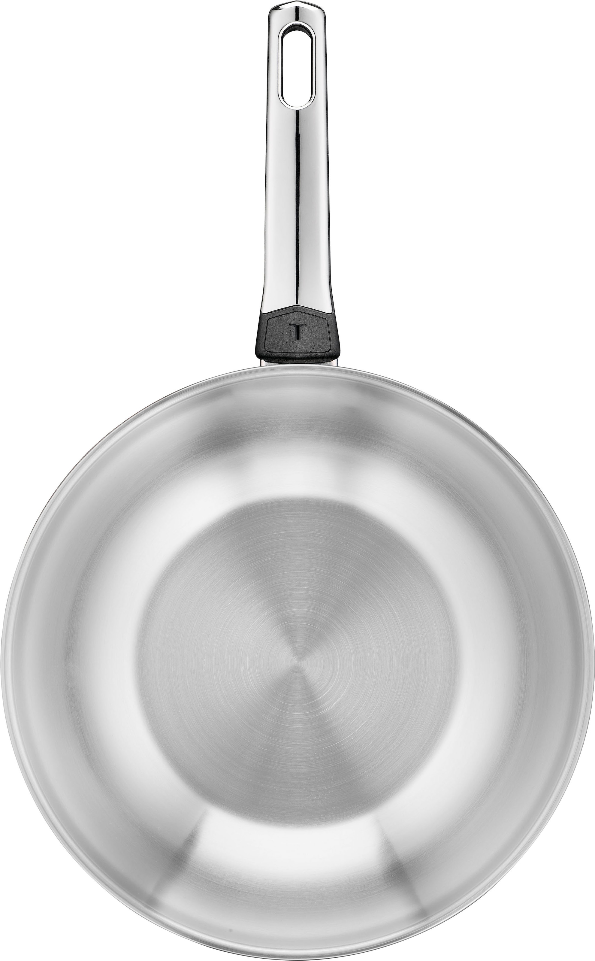 Tefal Wok »Emotion+« Edelstahl 1 tlg. Premium Edelstahl, Induktion, spülmaschinenfest, hochglanzpoliert