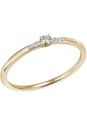 Fingerring »Schmuck Geschenk Gold 585 Goldring Vorsteckring«