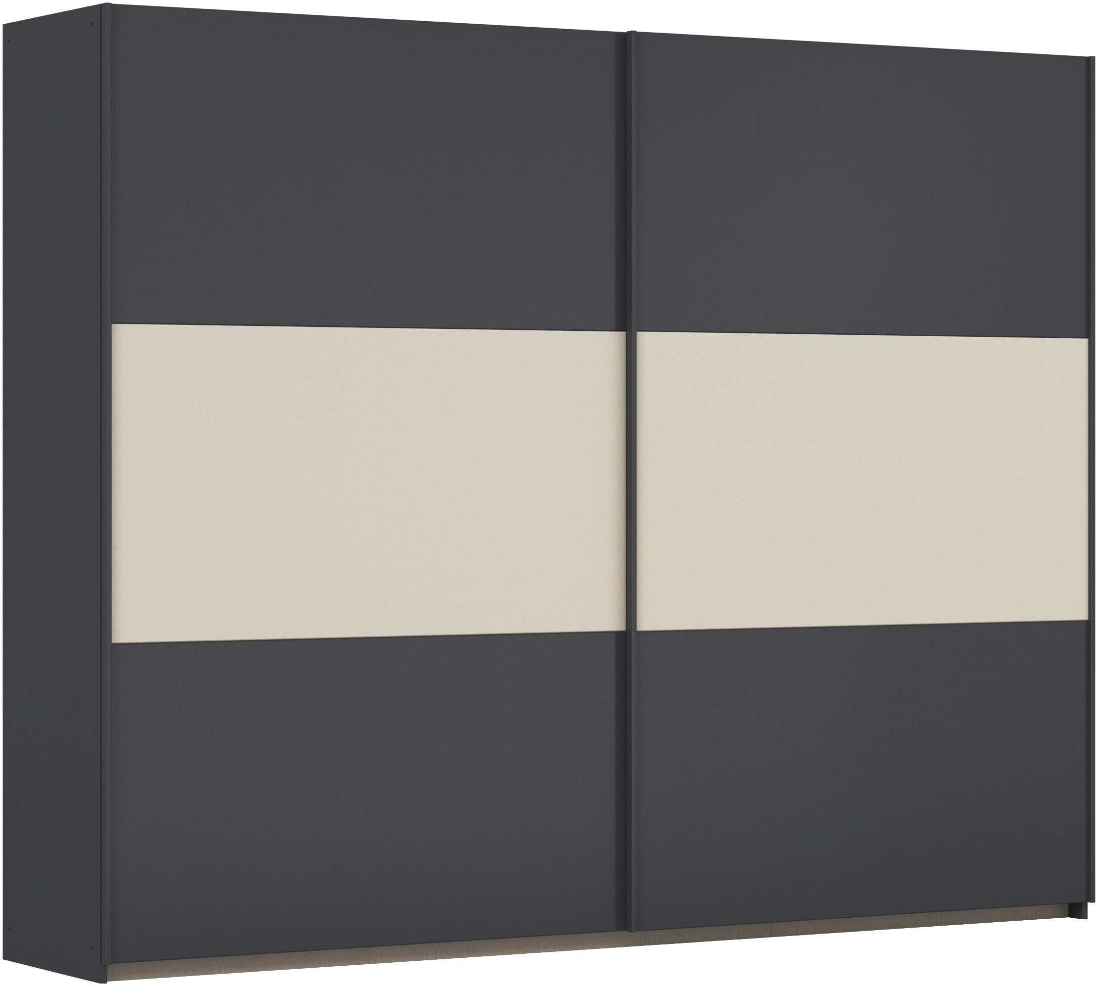 rauch Schwebetürenschrank "Kleiderschrank Schrank Garderobe Garderobenschrank Wäscheschrank NEO" 3 verschiedene Ausstattungen BASIC/CLASSIC/PREMIUM (inkl. SOFT-CLOSE), mit großzügigem Stauraum und vielfältigen Farbkombinationen