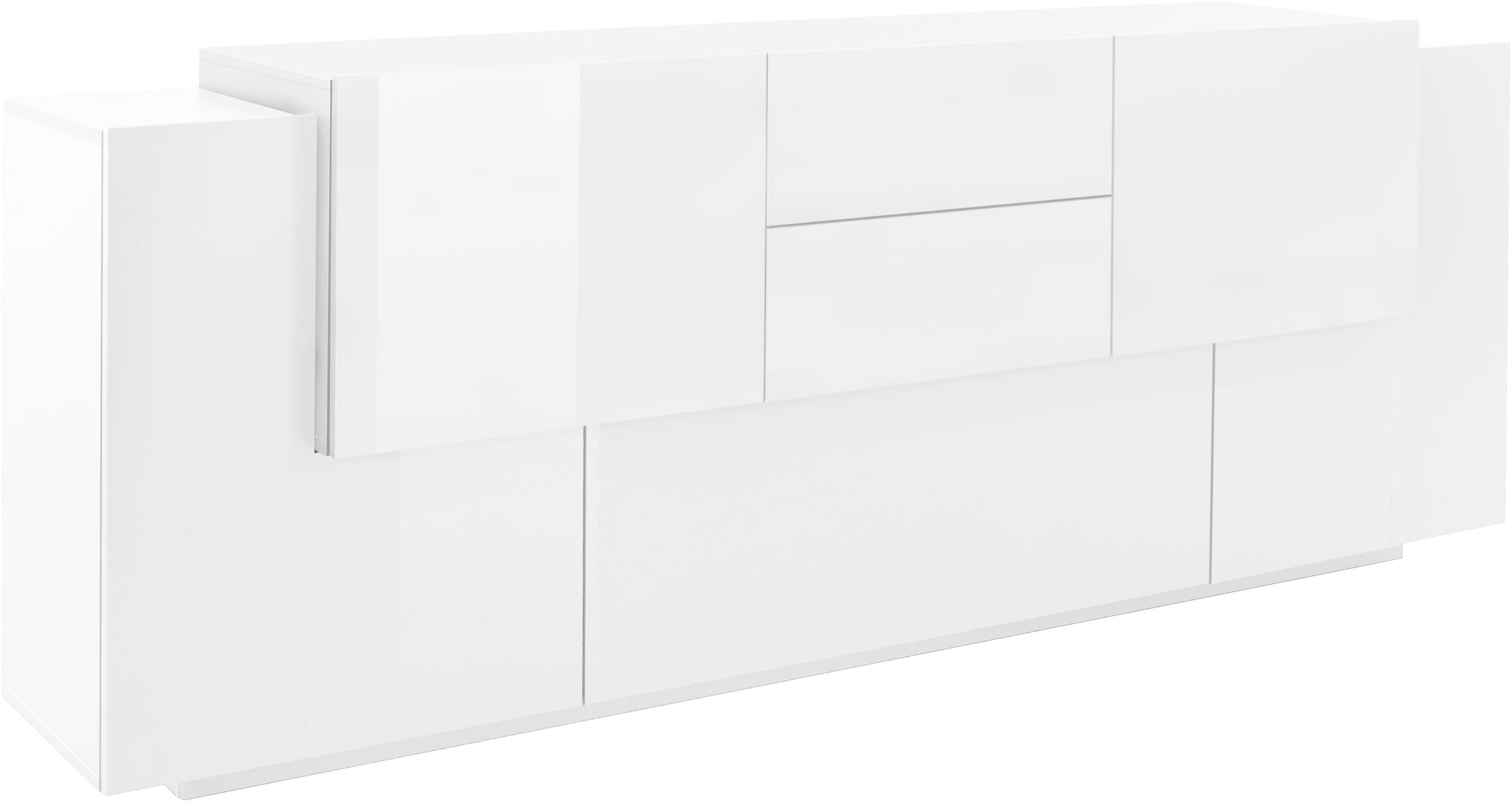 INOSIGN Sideboard "Coro, Kommode, Schrank, Kredenz, grifflos mit Einlegeböd günstig online kaufen