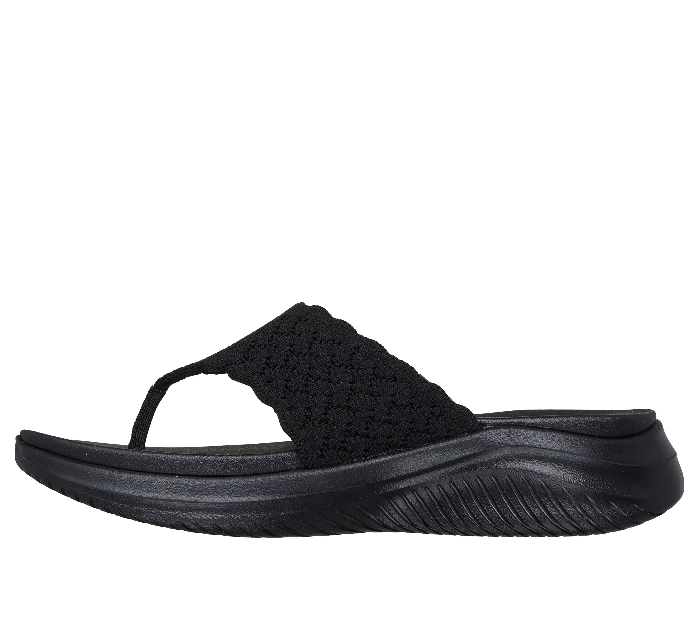 Skechers Ultra Flex 3.0 Sandal-Rhythm Waves Sandals Black 40 3