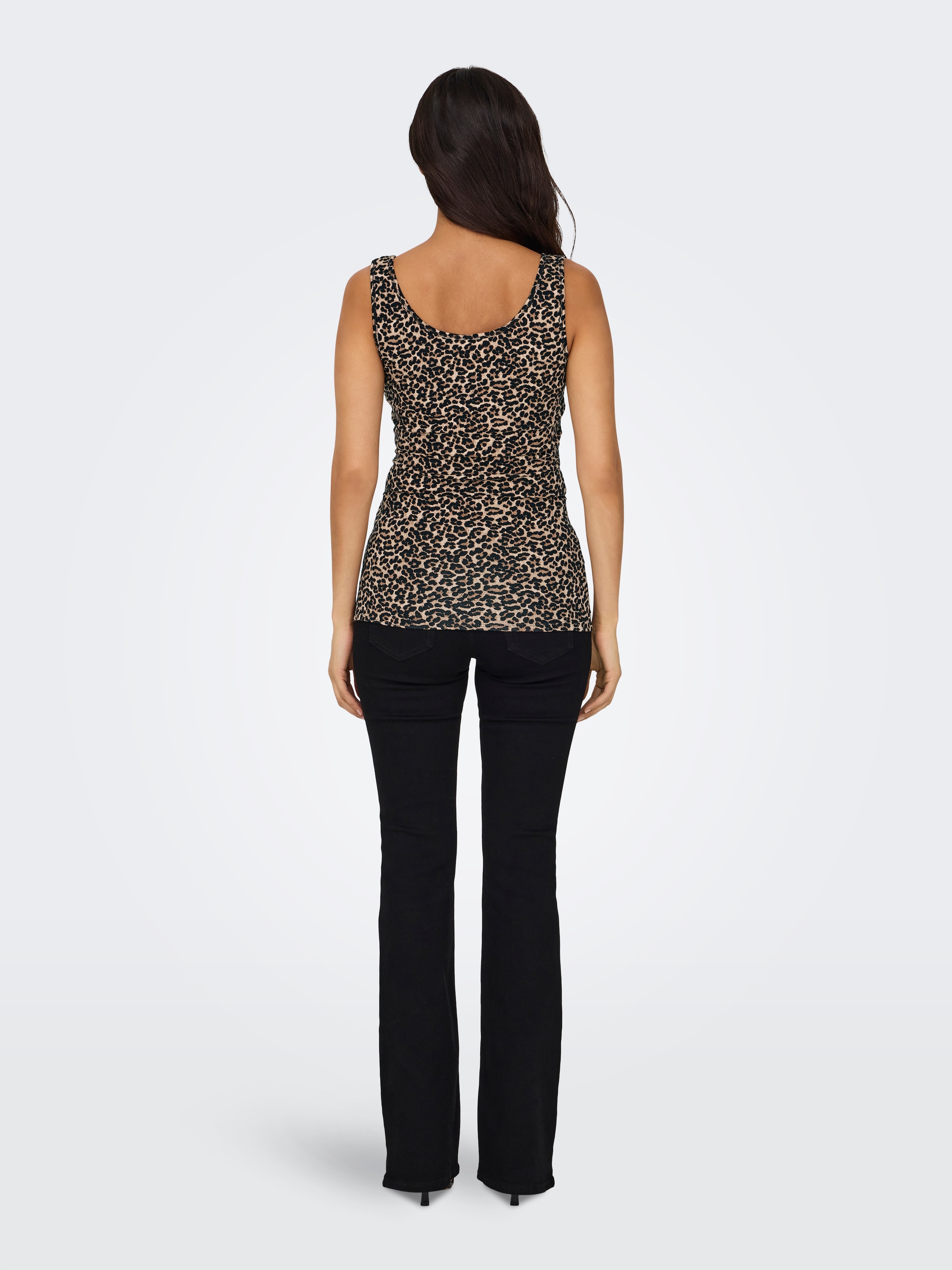 ONLY Tanktop »ONLLIVE LOVE AOP S/L TANK TOP 2-PACK JRS«, (Set, 2 tlg.)