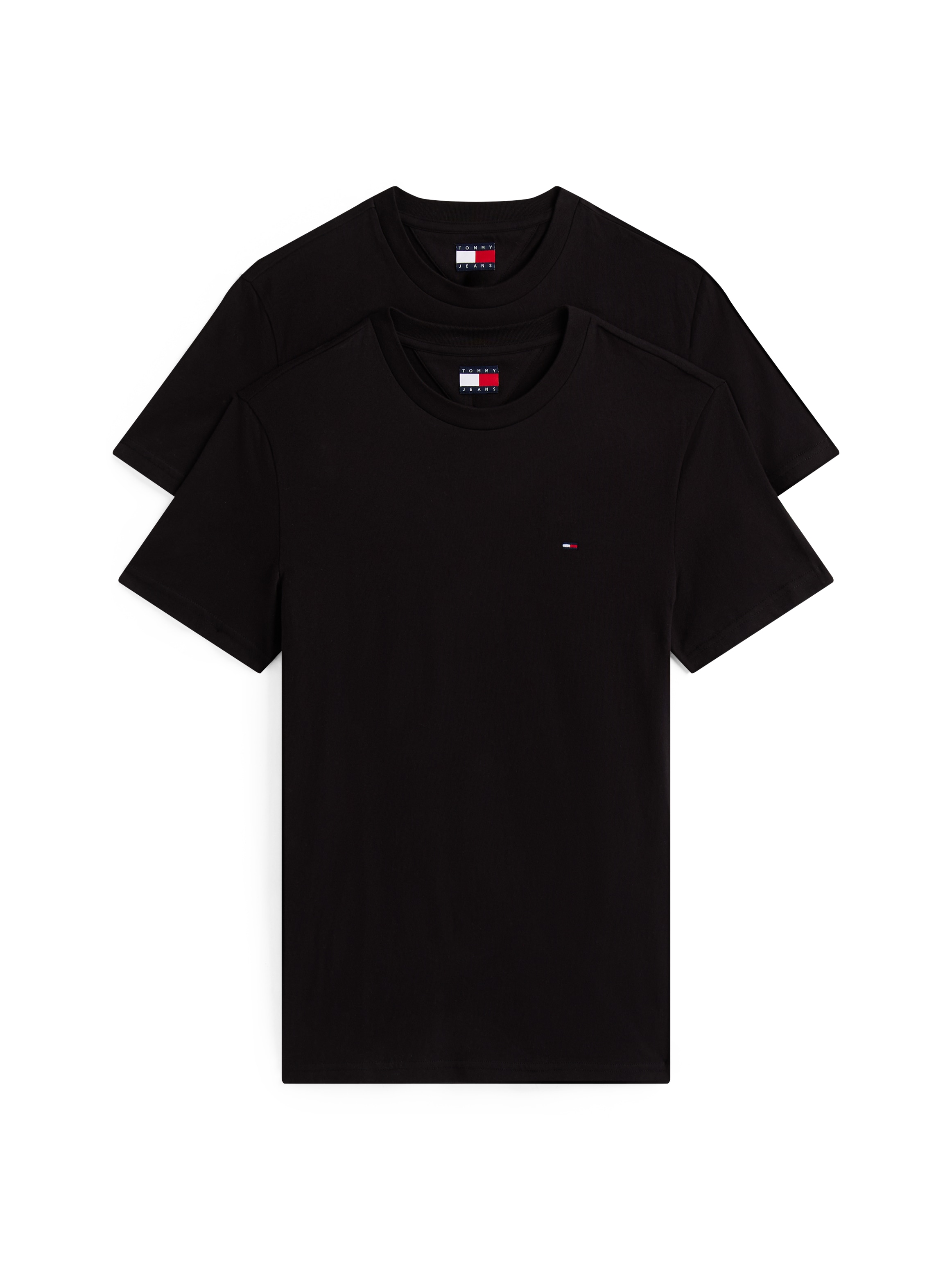 Tommy Jeans Rundhalsshirt "TJM XSLIM 2PACK JERSEY TEE EXT", (Packung, 2er-P günstig online kaufen