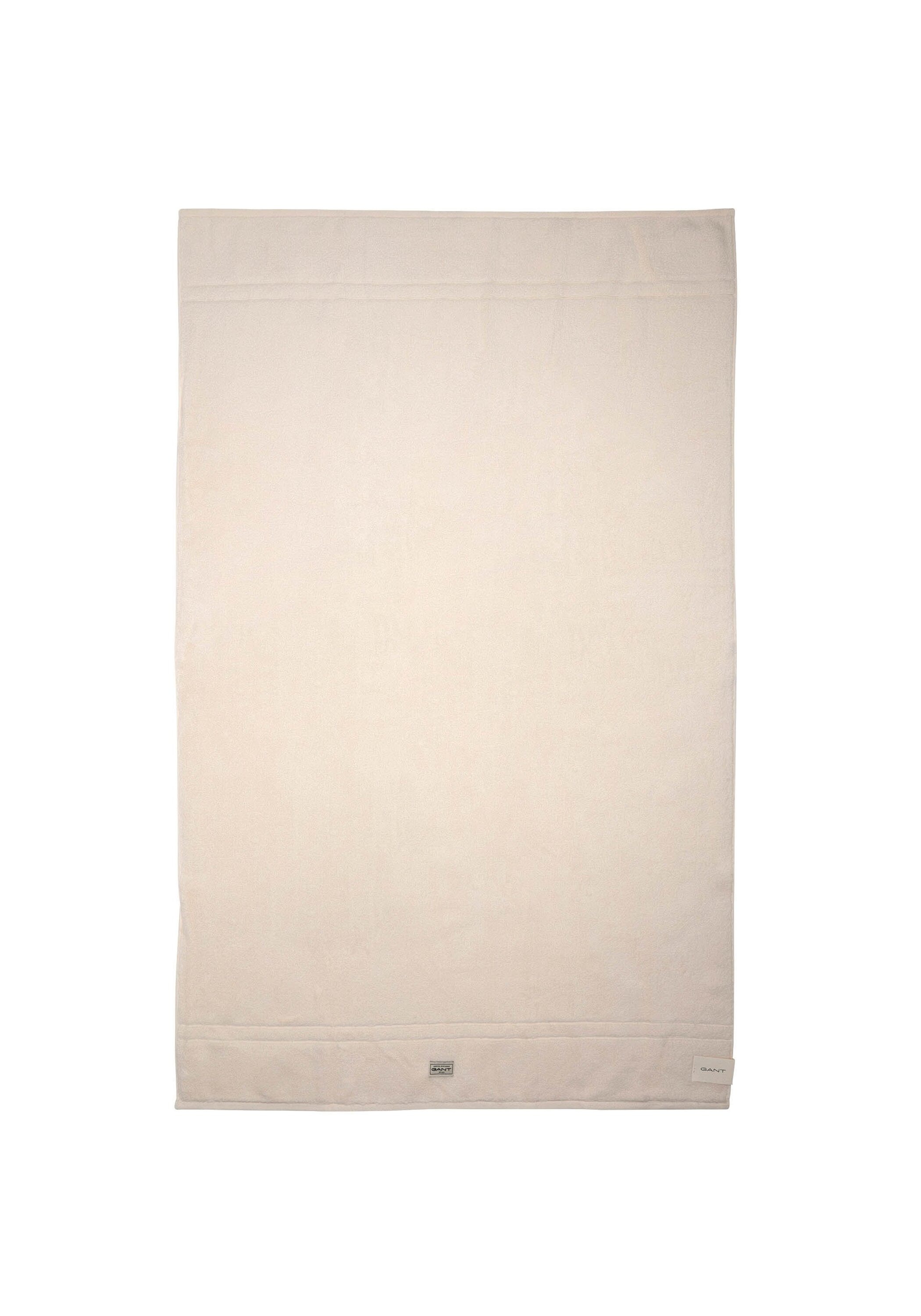 Duschtuch GANT, B:75cm, weiß, Obermaterial: 100% Baumwolle CO., Handtücher, "Duschtuch Premium Towel 1er Pack"