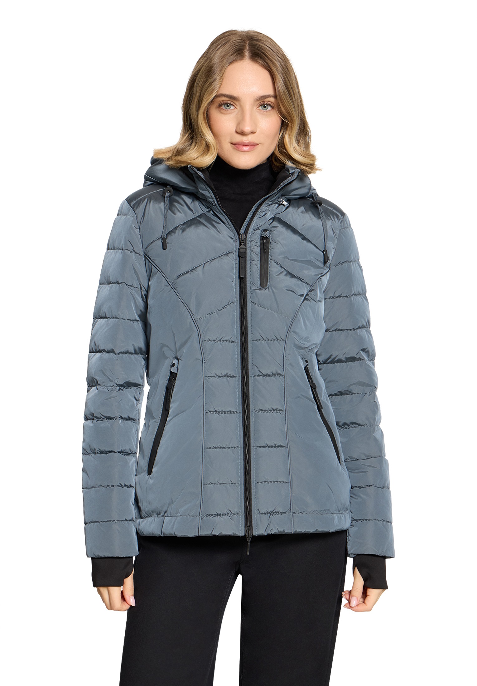 Gil Bret Steppjacke mit Kapuze Winterjacke mit Kapuze