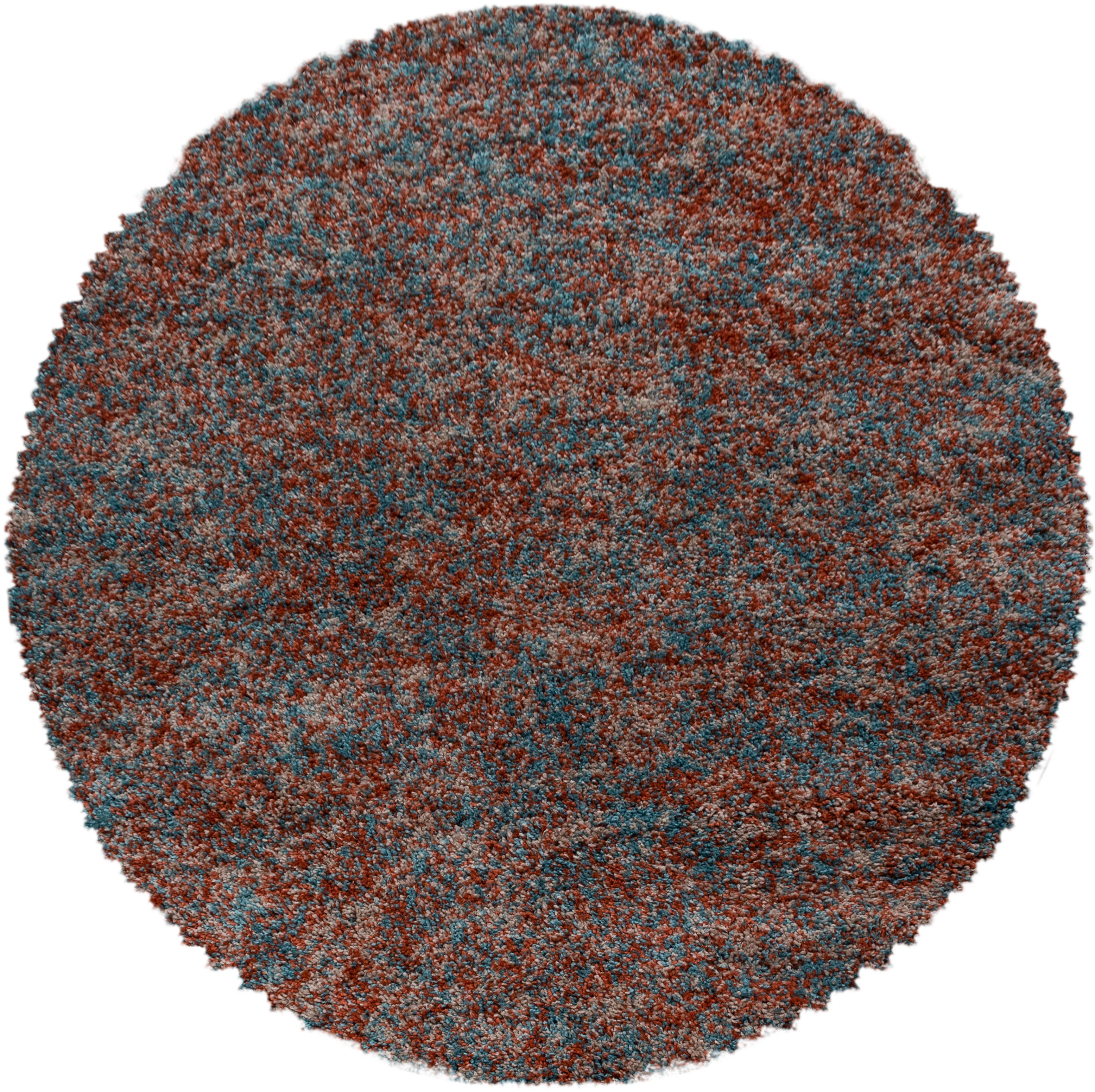 Ayyildiz Teppiche Hochflor-Teppich "Enjoy Shaggy,auch als Läufer und in Rund" rund 50 mm Höhe Shaggy, Langflor, meliert, Wohnzimmer, Schlafzimmer