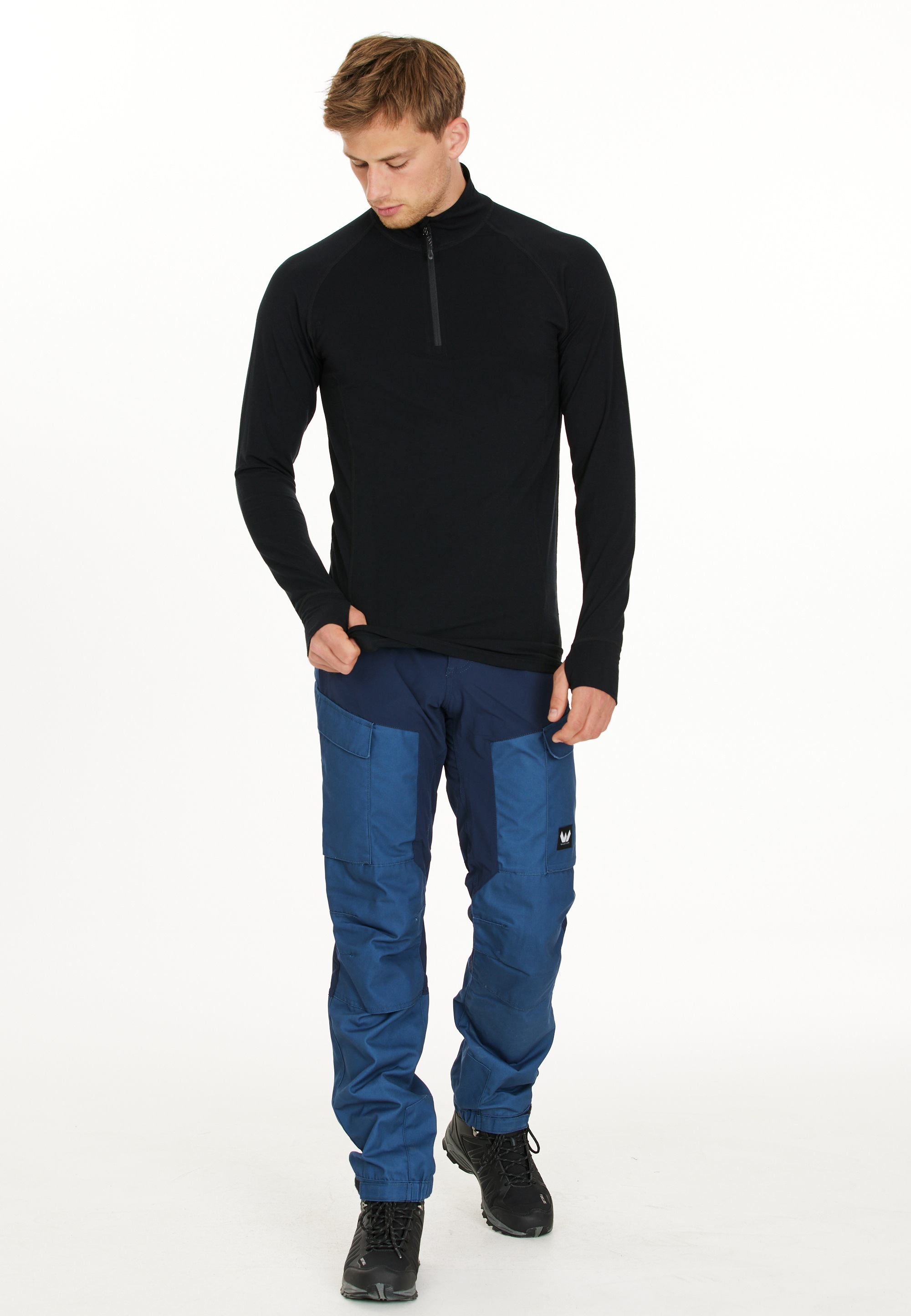 WHISTLER Funktionsshirt "Bosco" 1 Stk. mit Woll-Anteil günstig online kaufen