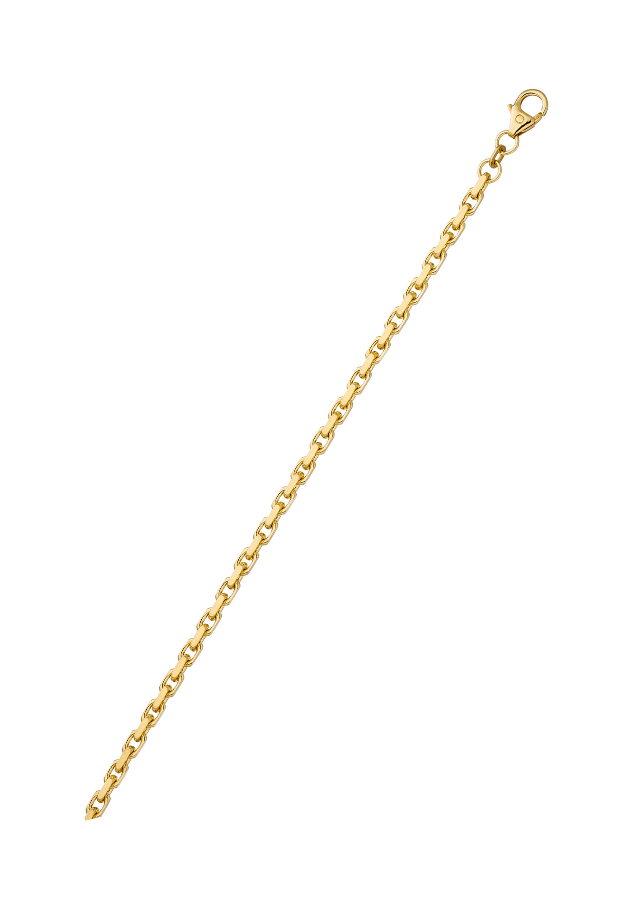 21 JOBO Ankerarmband Goldarmband »Anker-Armband« diamantiert cm 333 Gold