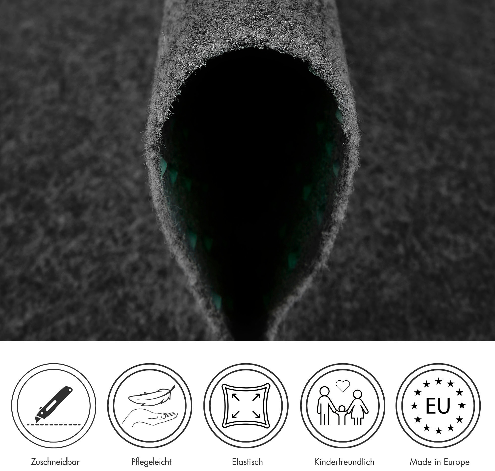 ANDIAMO Edinburgh Artificial Grass Anthracite 400x600cm 3