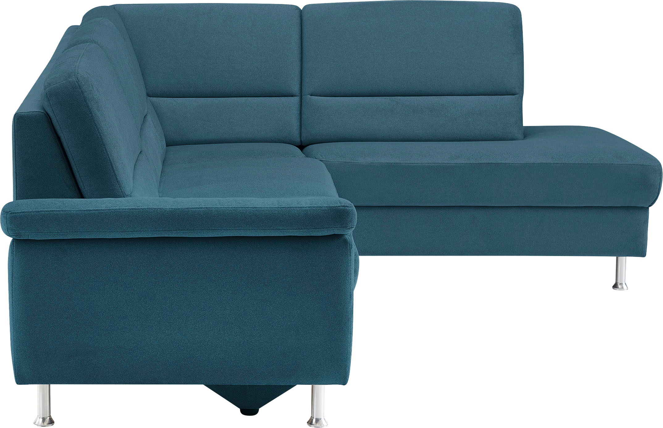 CALIZZA INTERIORS Ecksofa »Onyx L-Form«, Ottomane links oder rechts, wahlweise mit Bettfunktion, Breite 257 cm