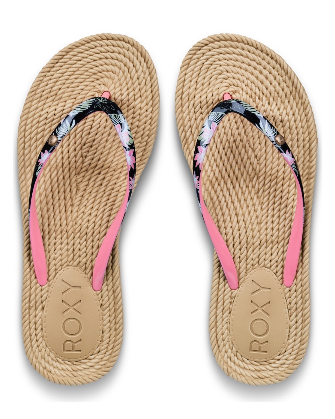Roxy South Beach III Flip Flops Black/Pink 40 2