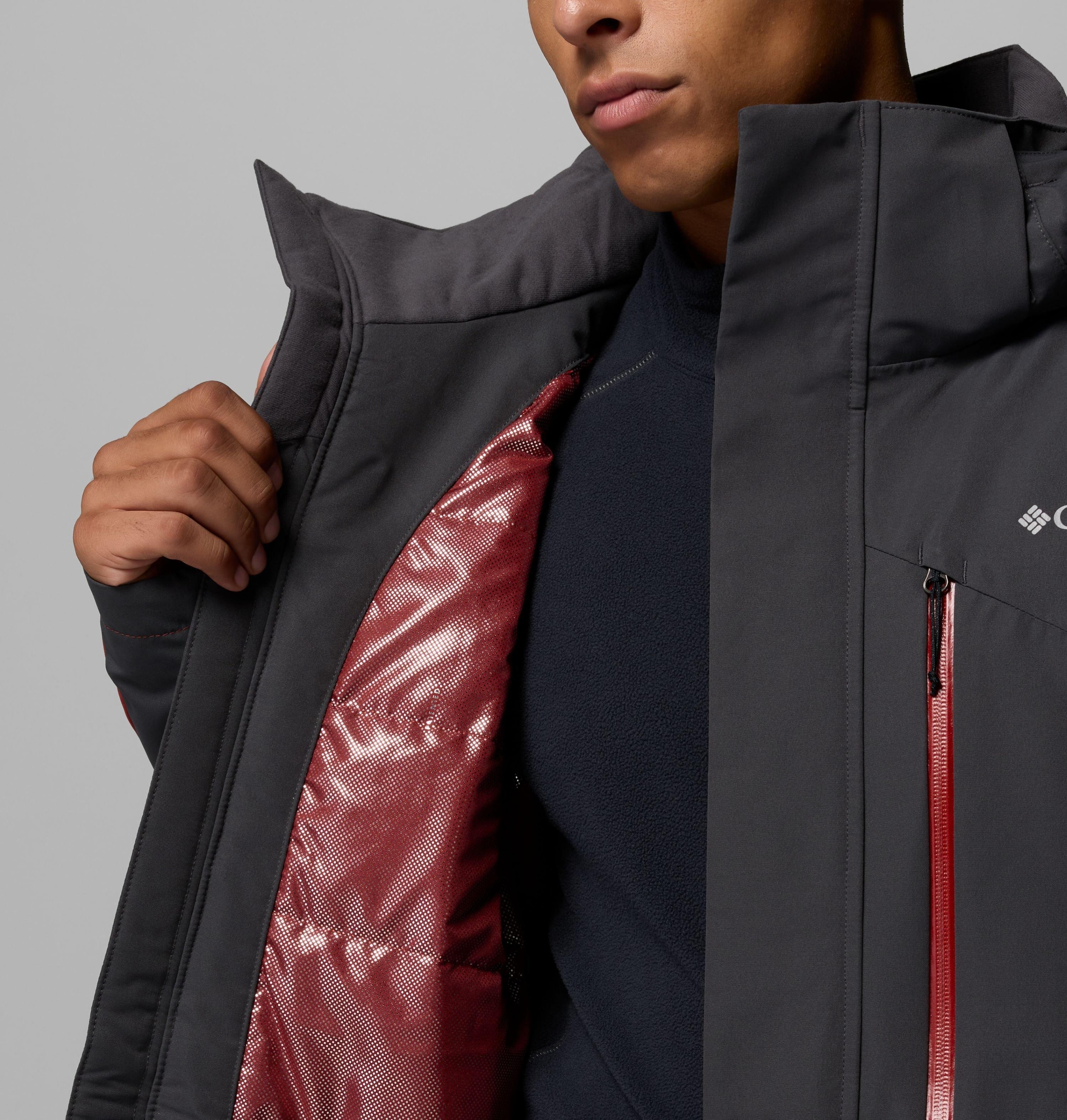 Columbia Winterjacke »Last Tracks III Jacket« mit sportlichem Stil, wärmeisolierende Wattierung aus Polyester
