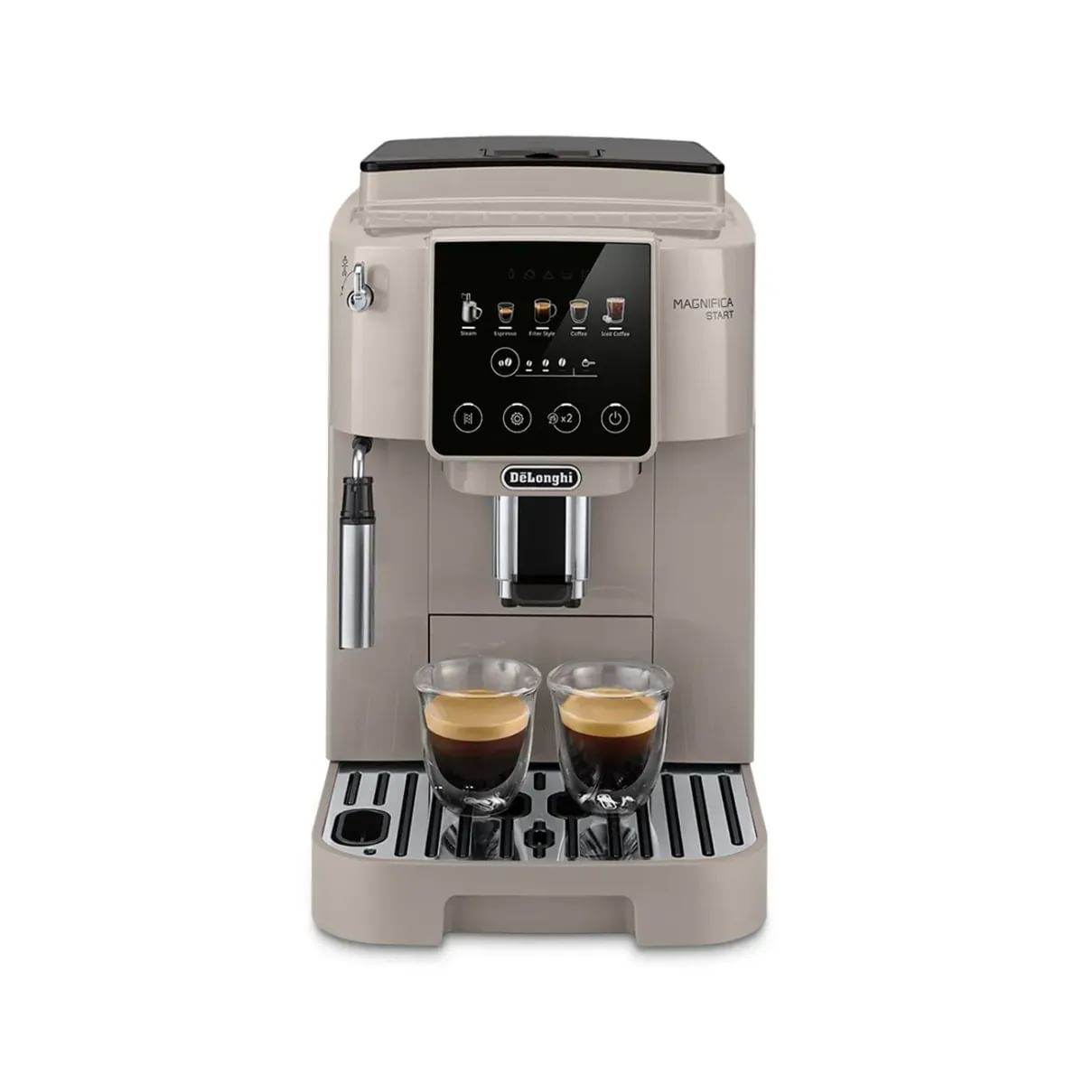 Thumbnail - DeLonghi Kaffeevollautomat "Magnifica Start Pop ECAM220.50.BG" Intuitives Touch Bedienfeld, Iced Coffee, einstellbares A...