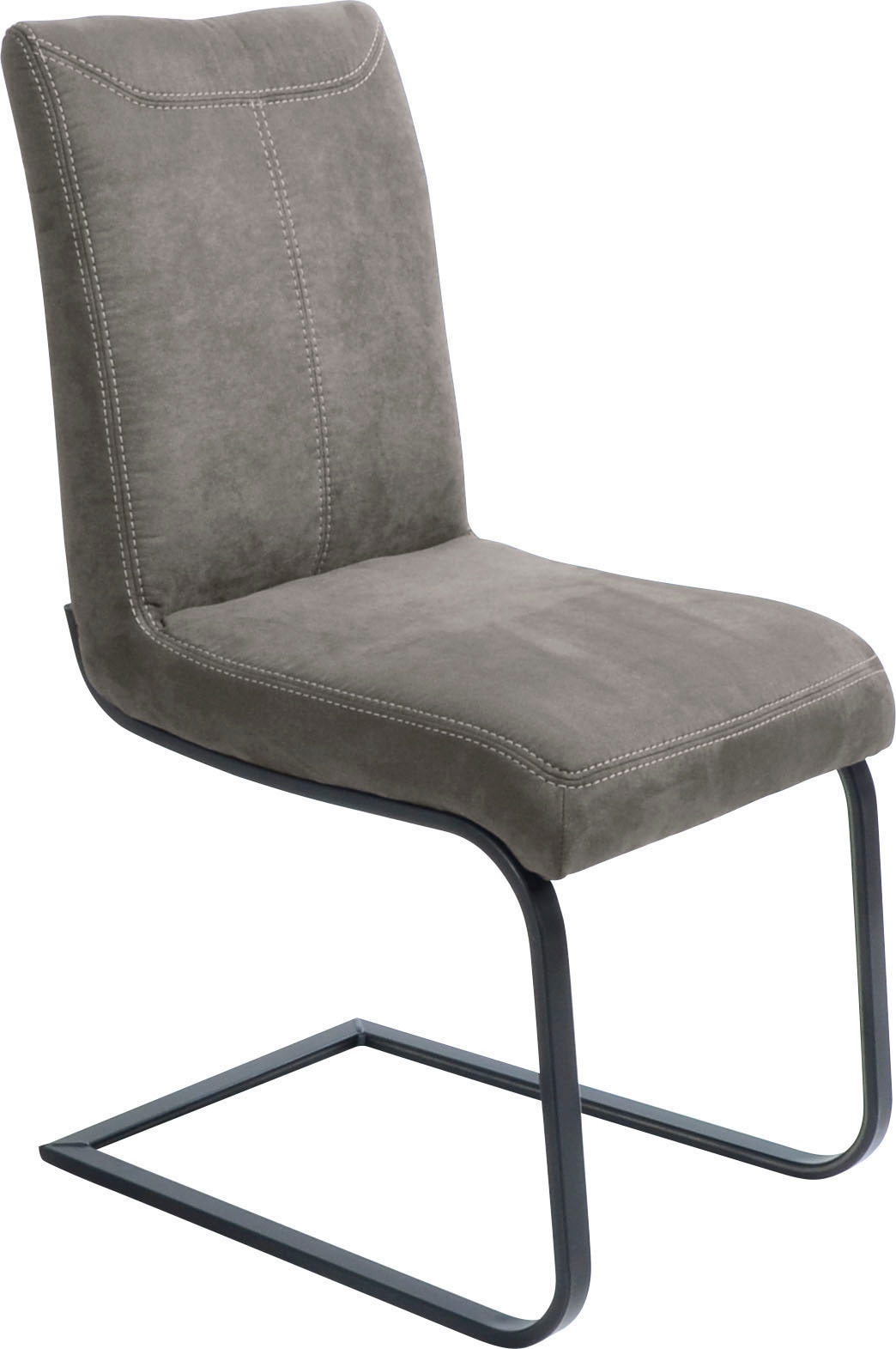 K+W Komfort & Wohnen Freischwinger "Floyd" () Kontrastnaht, Freischwingerge günstig online kaufen