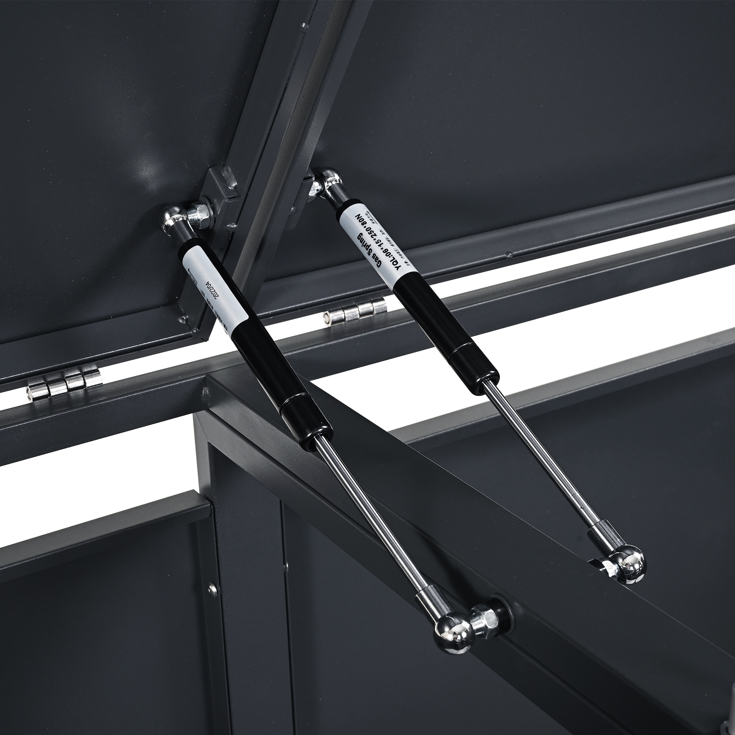 WESTMANN Mülltonnenbox »Status 4« BxTxH: 265x80x116 cm, für 4x240 L Mülltonnen