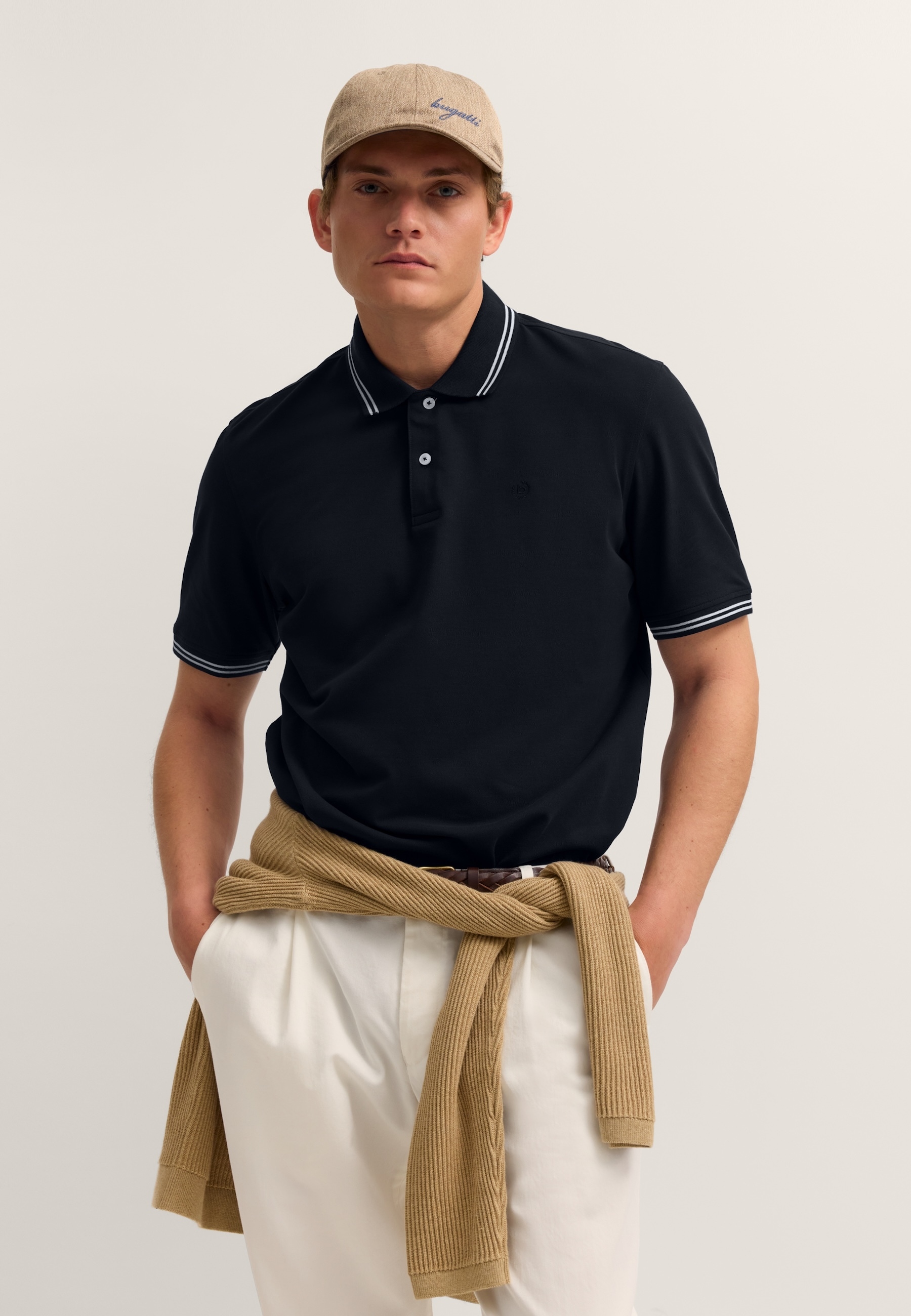 bugatti Modern Fit aus reiner Baumwolle