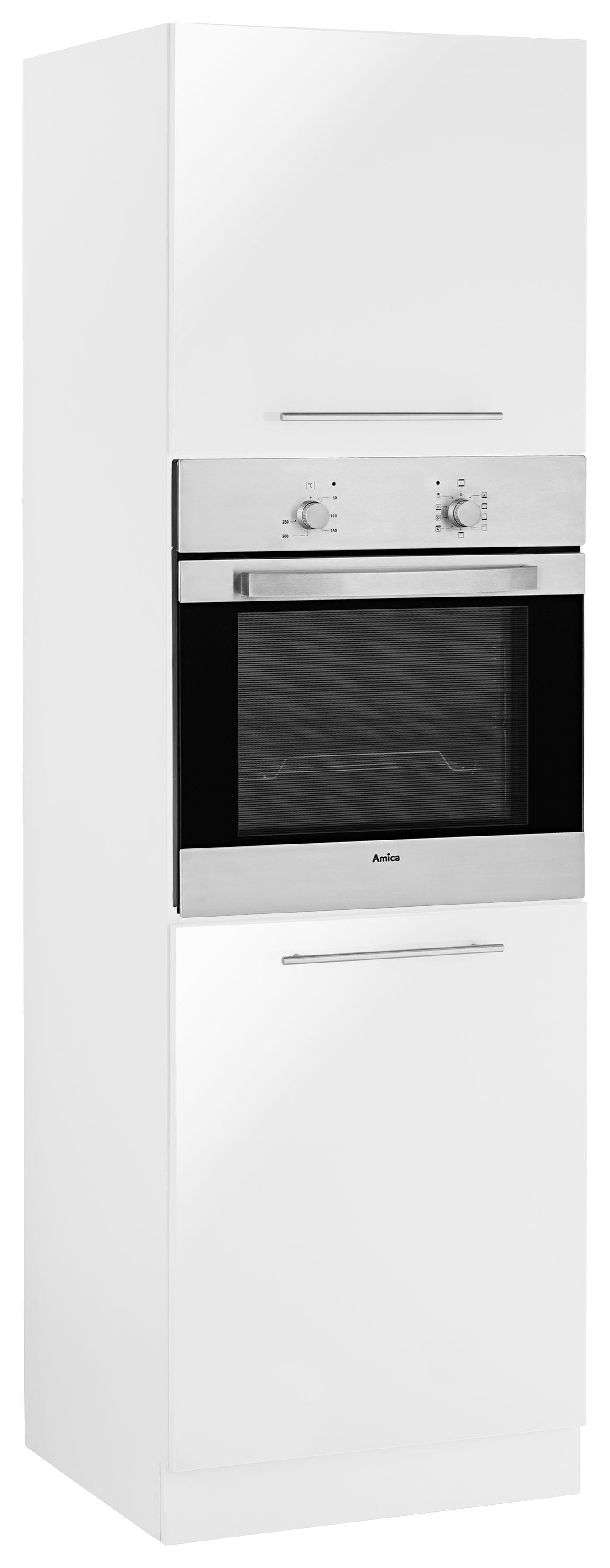 wiho Küchen Backofenumbauschrank "Flexi2, Breite/ Höhe: 60/200 cm, Soft-Close bei den Türen" inkl. verstellbaren Einlegeböden