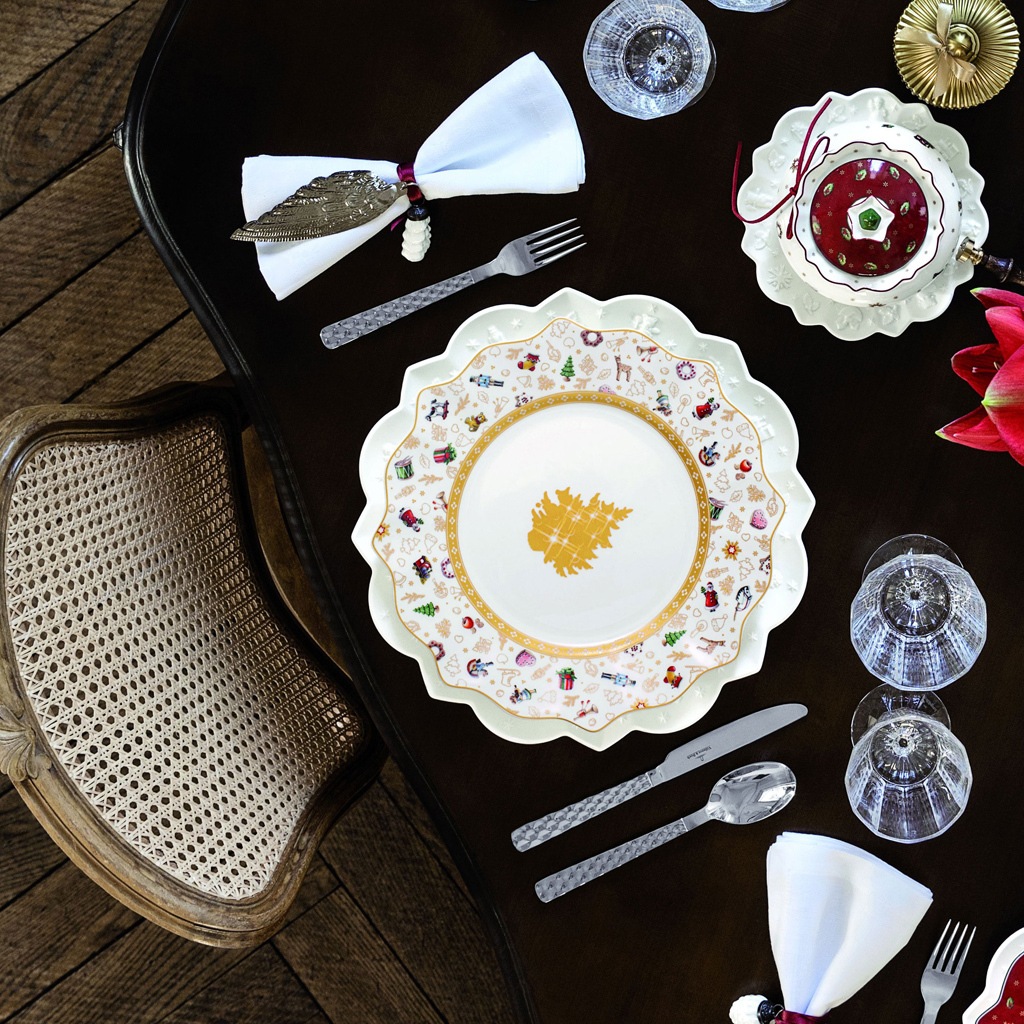Villeroy & Boch Speiseteller »Platzteller Toy's Delight Royal Classic ø 33,7 cm weiß«