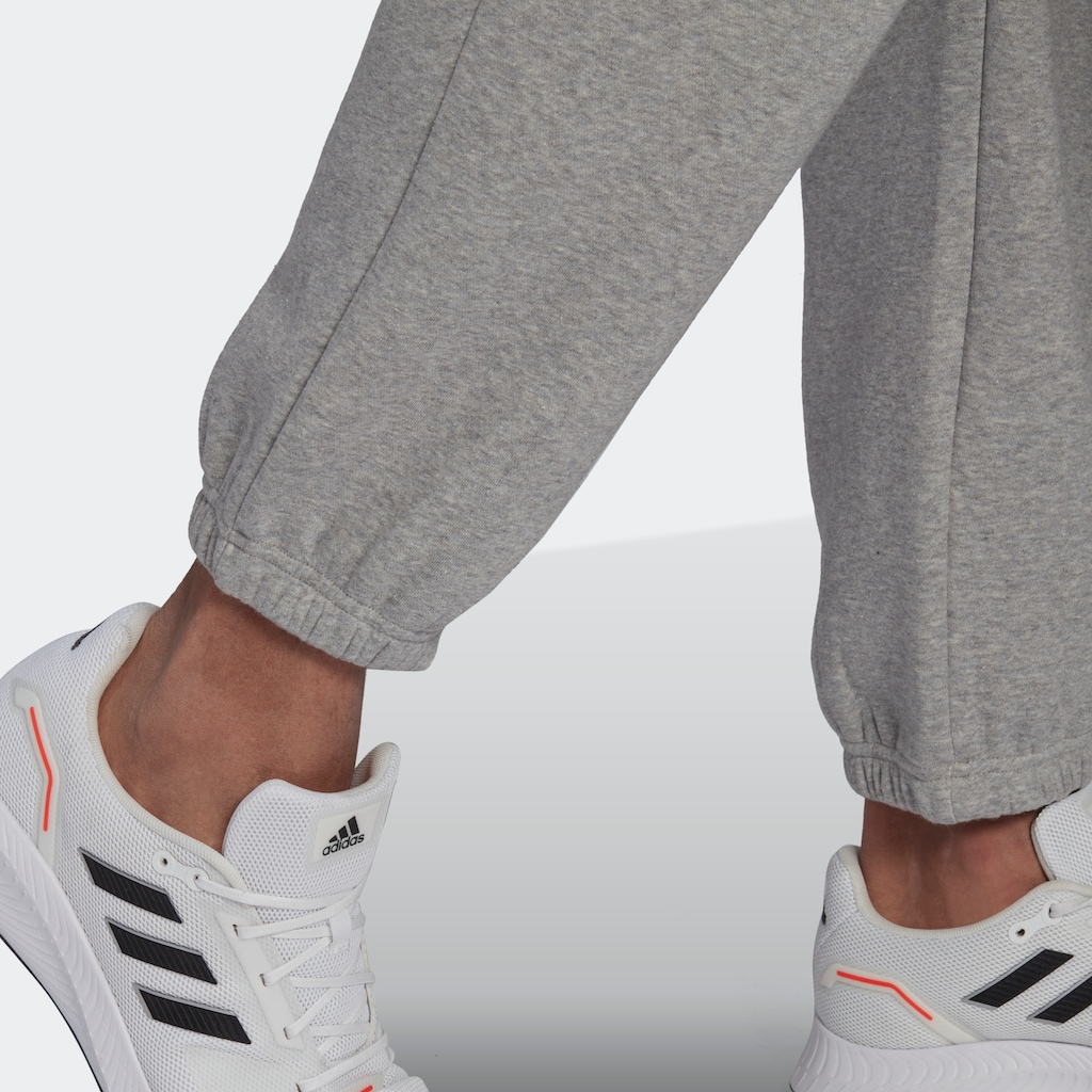 adidas Sportswear Jogginghose »ESSENTIALS FEELVIVID COTTON FLEECE STRAIGHT LEG«