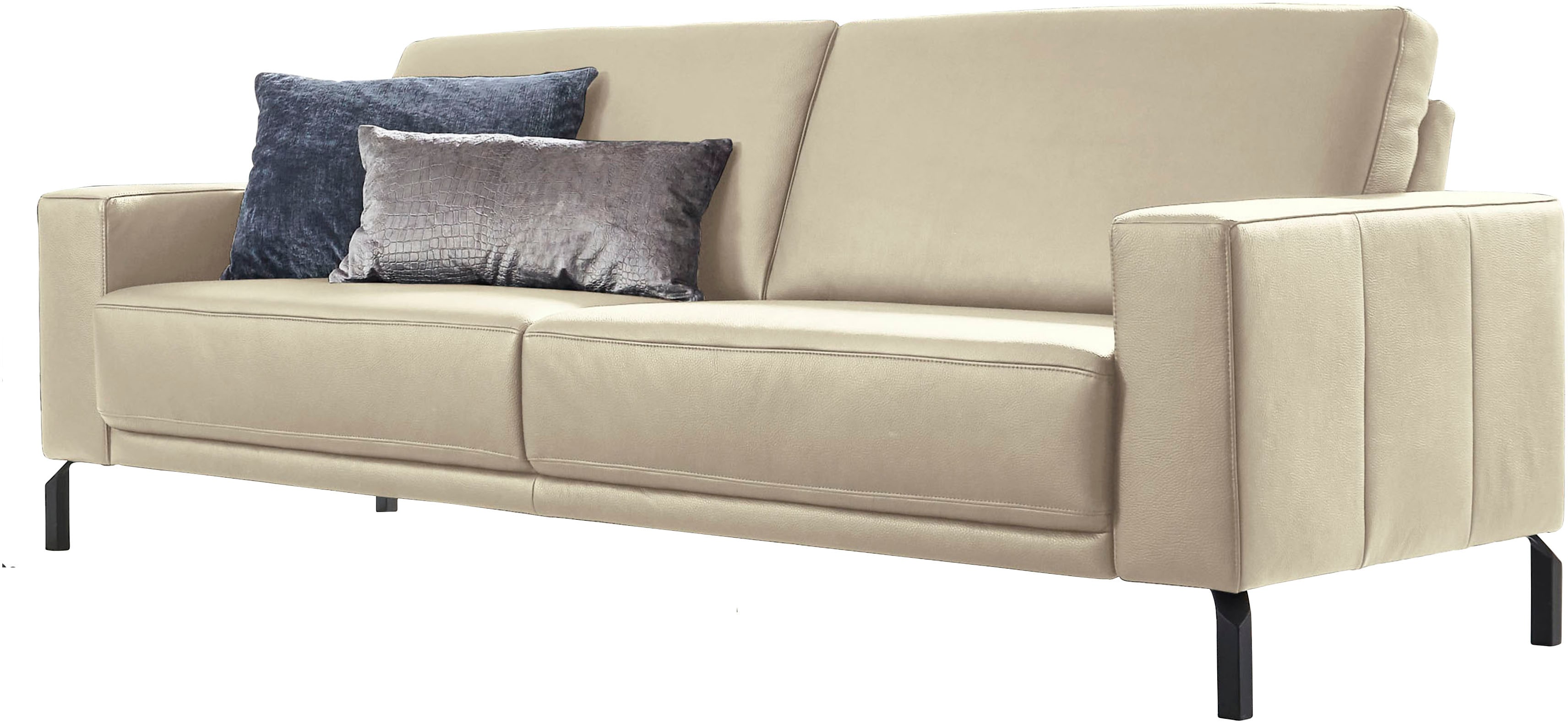 Home affaire 2,5-Sitzer "Apiro, 2,5-Sitzer – Premium-Komfort für dein Zuhause" auch mit motorischem Sitzvorzug, Breite 198cm, Dickleder, Federkern