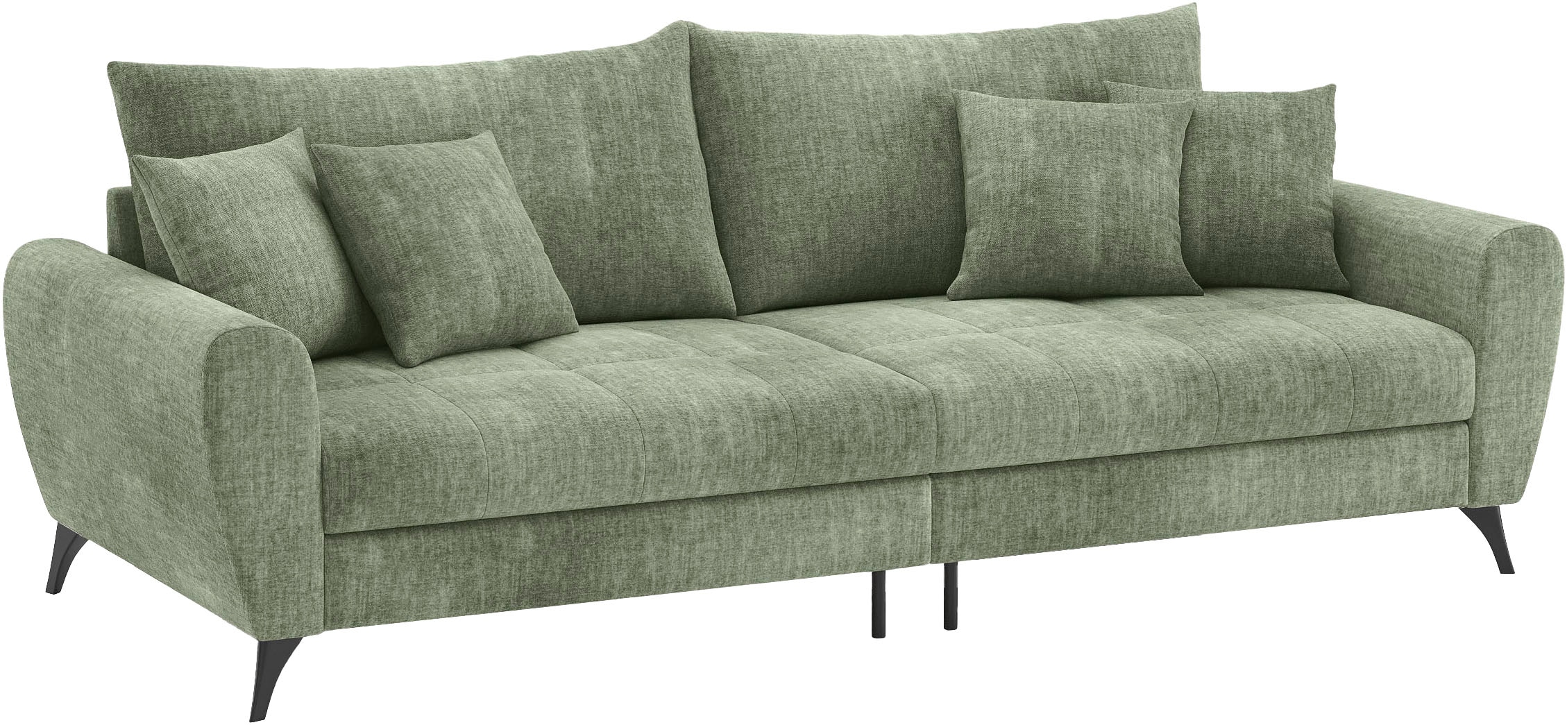 Home affaire Big-Sofa "Blackburn II", Wahlweise mit Kaltschaumpolsterung bis 140 kg belastbar