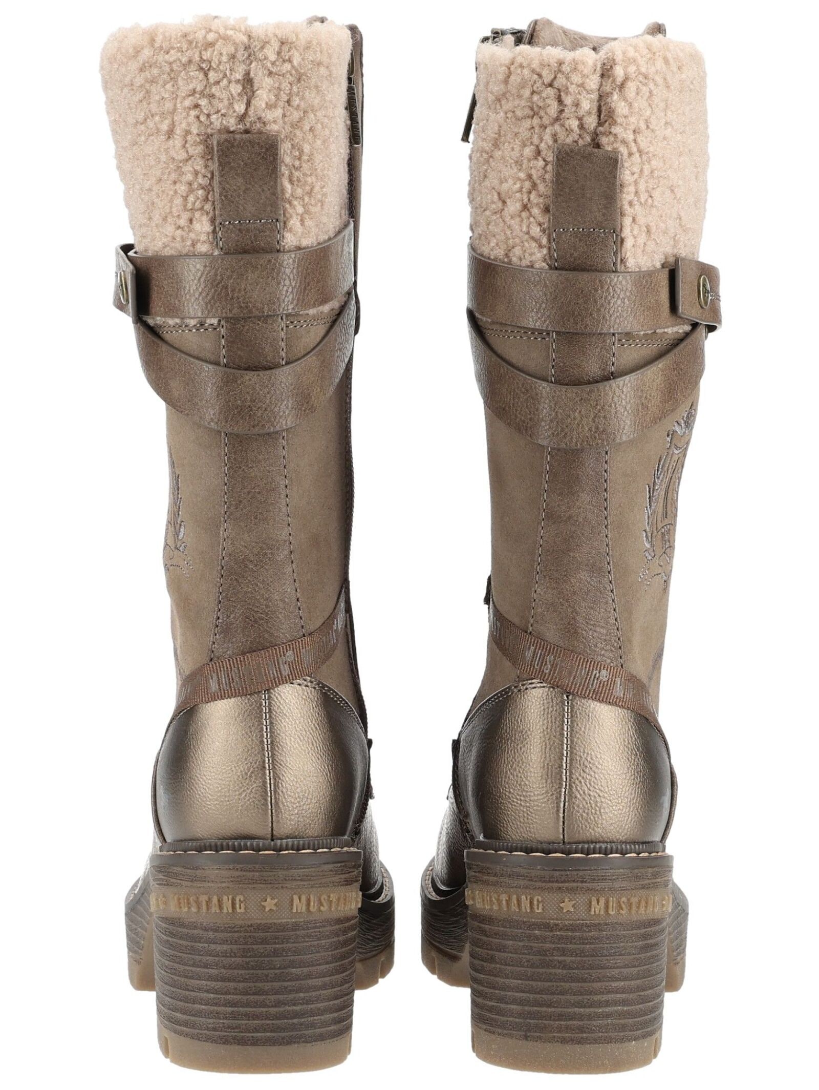 Mustang Shoes Schnürstiefel »Mustang Shoes Stiefel Lederimitat/Textil«