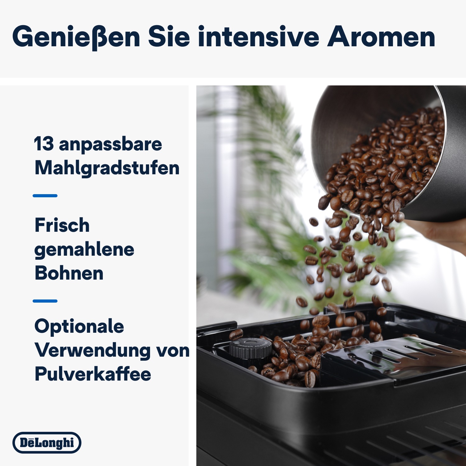 Thumbnail - DeLonghi Kaffeevollautomat "Magnifica Evo Next ECAM310.60.GB" MyLatteFunktion, 3 Benutzerprofile, LatteCrema Milchsystem...