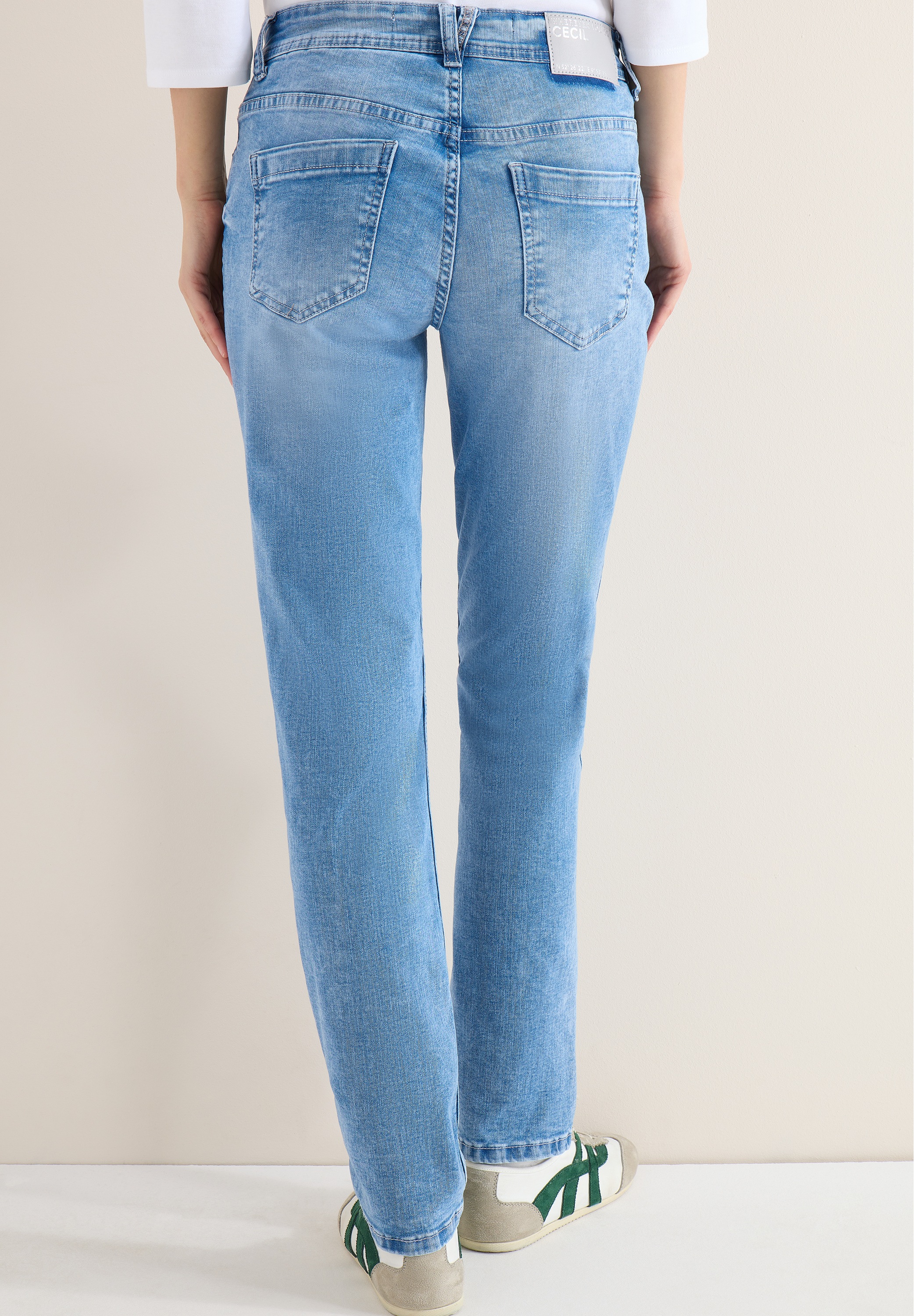 Cecil Slim-fit-Jeans "Style Scarlett" im 5-Pocket-Stil und mit Stretch günstig online kaufen