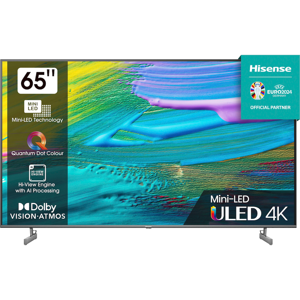 Hisense Mini-LED-Fernseher »65U6KQ«, 164 cm/65 Zoll, 4K Ultra HD, Smart-TV