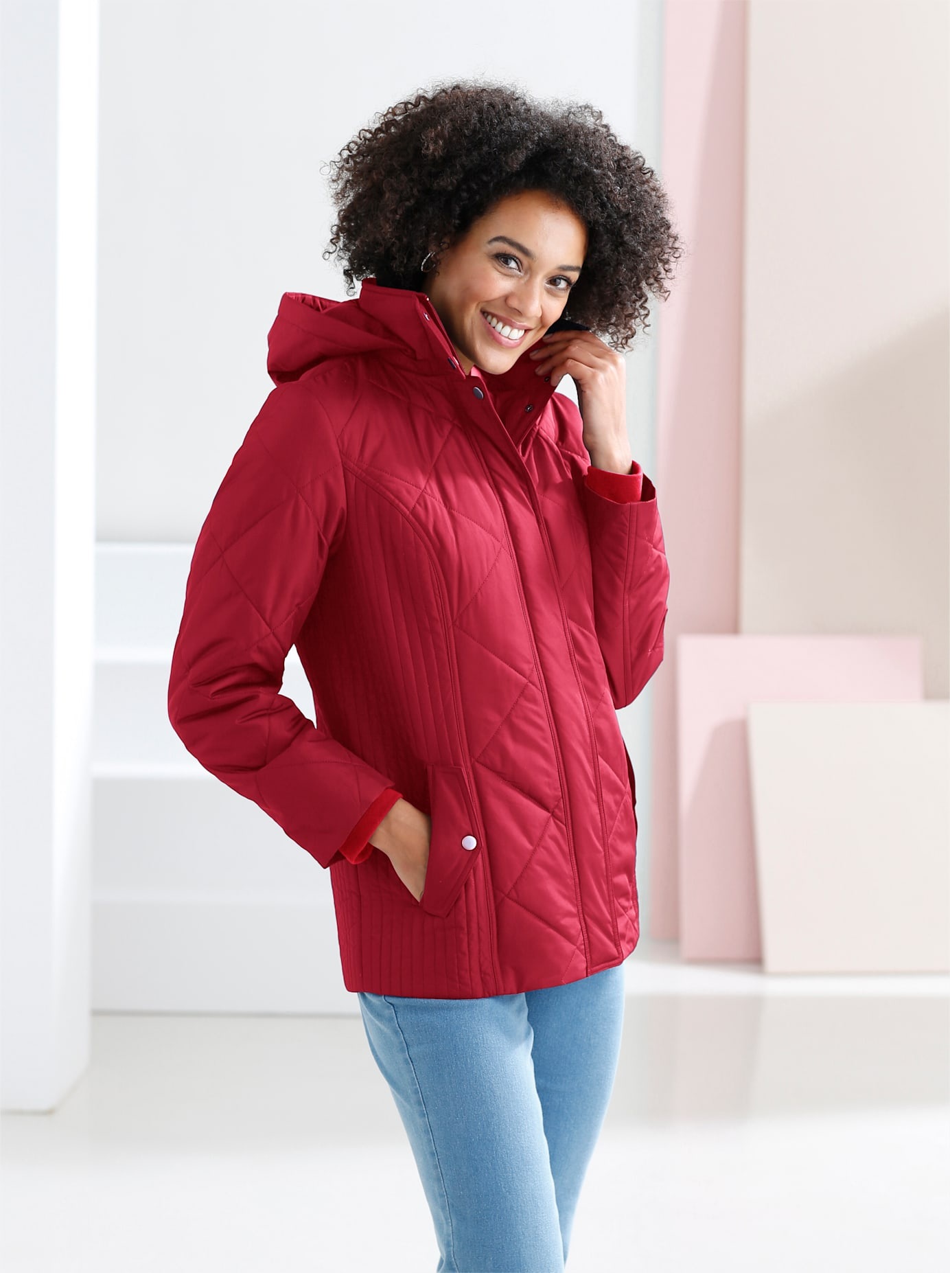 Classic Basics Langjacke, mit Kapuze günstig online kaufen