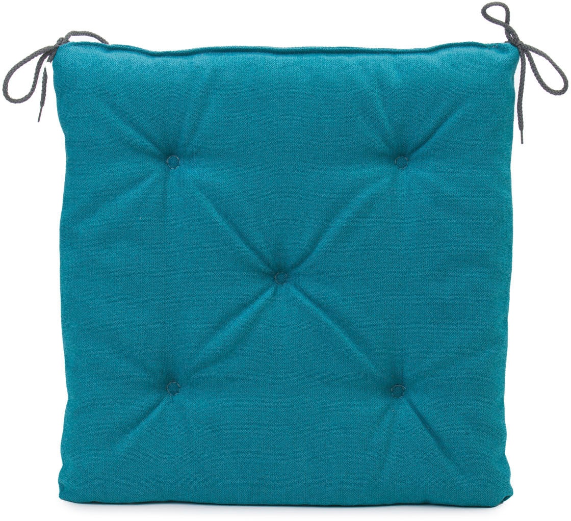 Gözze Sitzauflage "Darco Uni" 1 Stück, Maße: 40 x 40 x 4 cm, mit Füllung, m günstig online kaufen