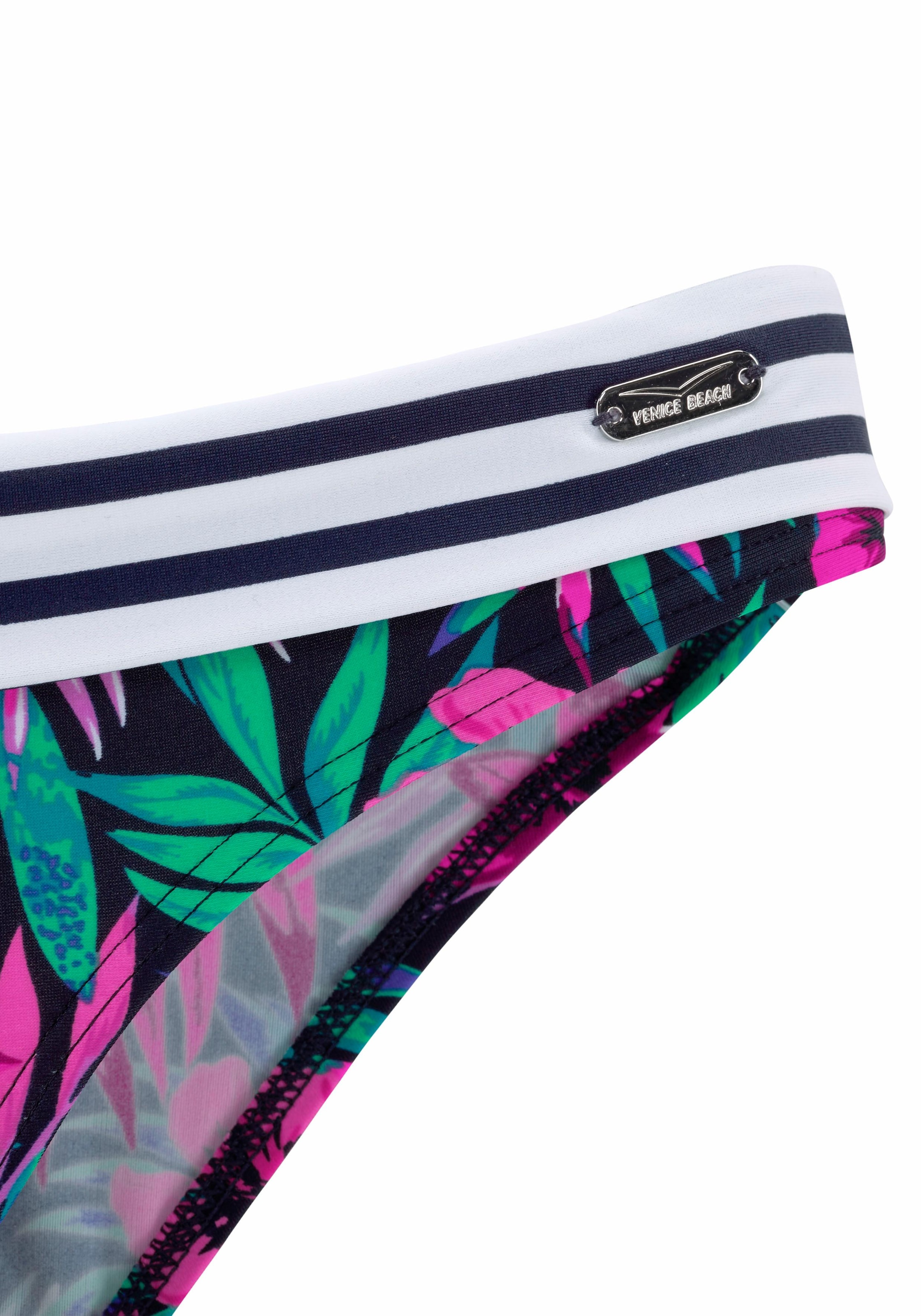 Venice Beach Bikini-Hose »Summer«, mit Umschlagbund