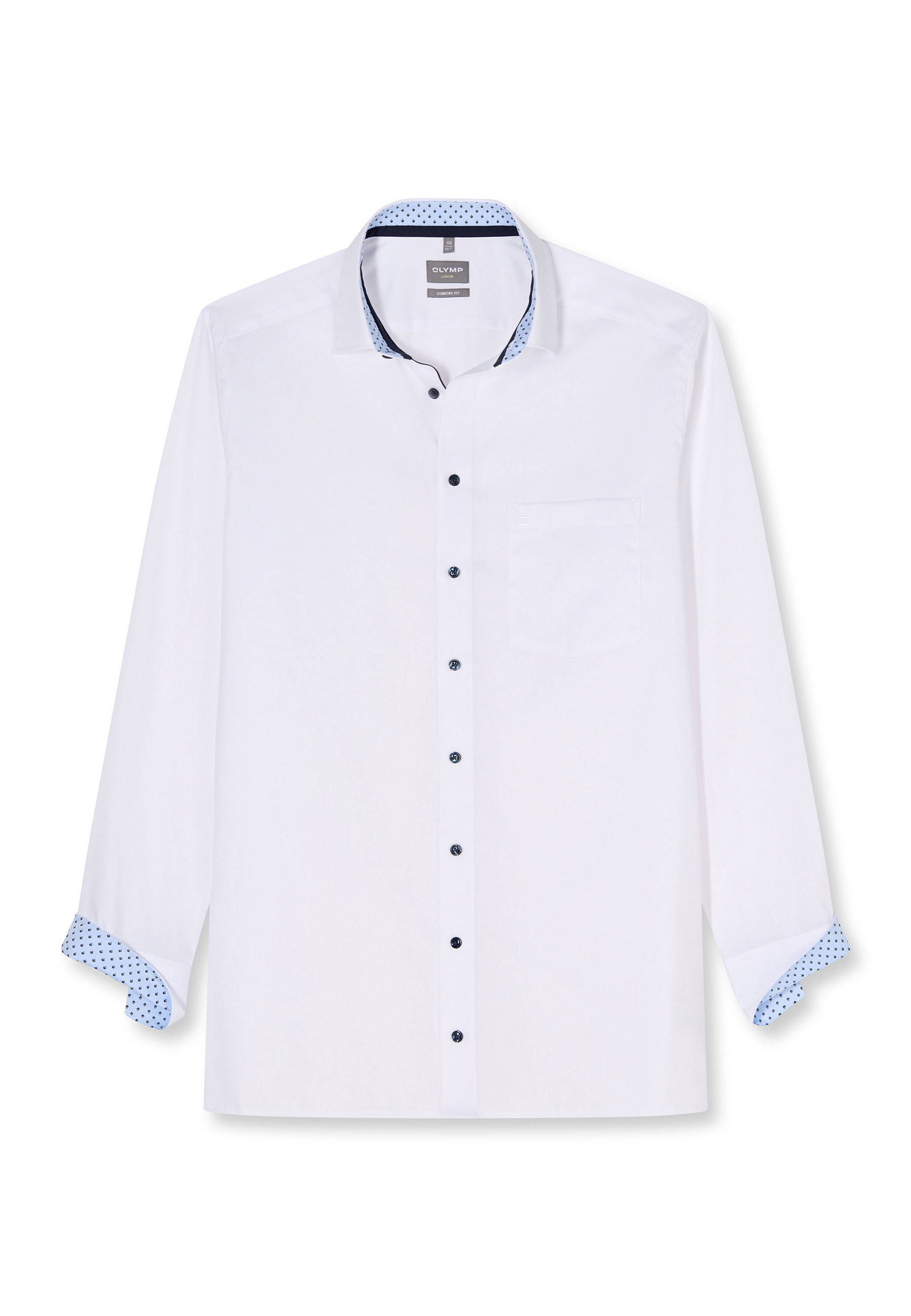 OLYMP Businesshemd "OLYMP Luxor, comfort fit, New Kent mit extra langem Arm günstig online kaufen