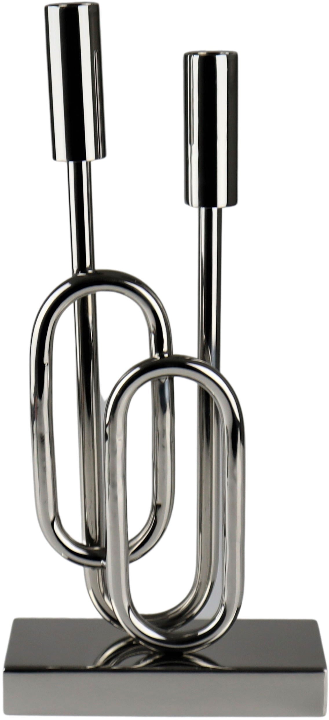 AM Design Kerzenständer »aus Edelstahl«, (1 St.), Stabkerzenhalter, 2  -flammig kaufen | BAUR