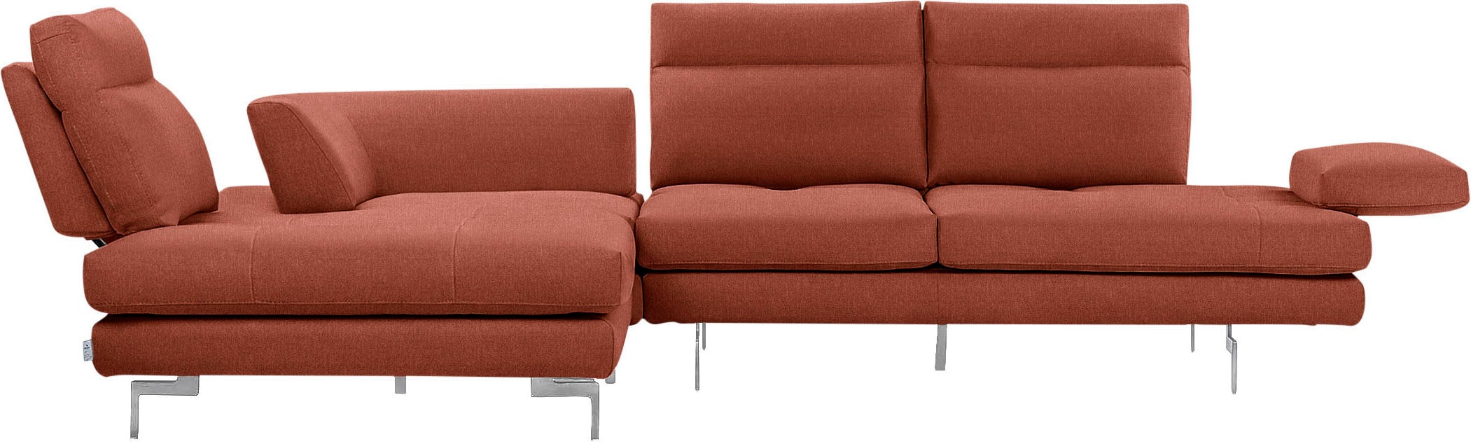 CALIA ITALIA Ecksofa "Toby Wing, L-Form, Designsofa mit sensationellem Sitz günstig online kaufen