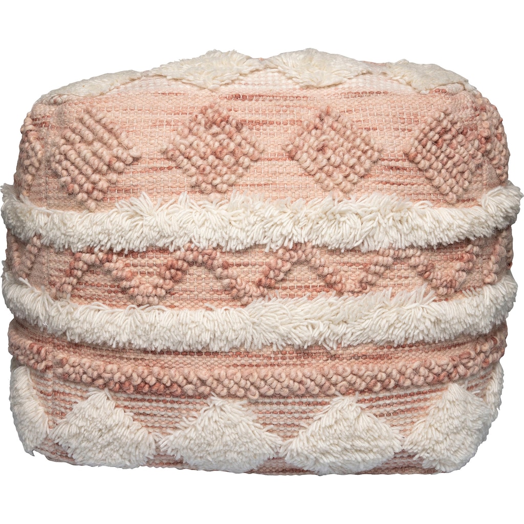 Kayoom Pouf »Pouf Bohist 225 50cm x 50cm«, (1 St.)