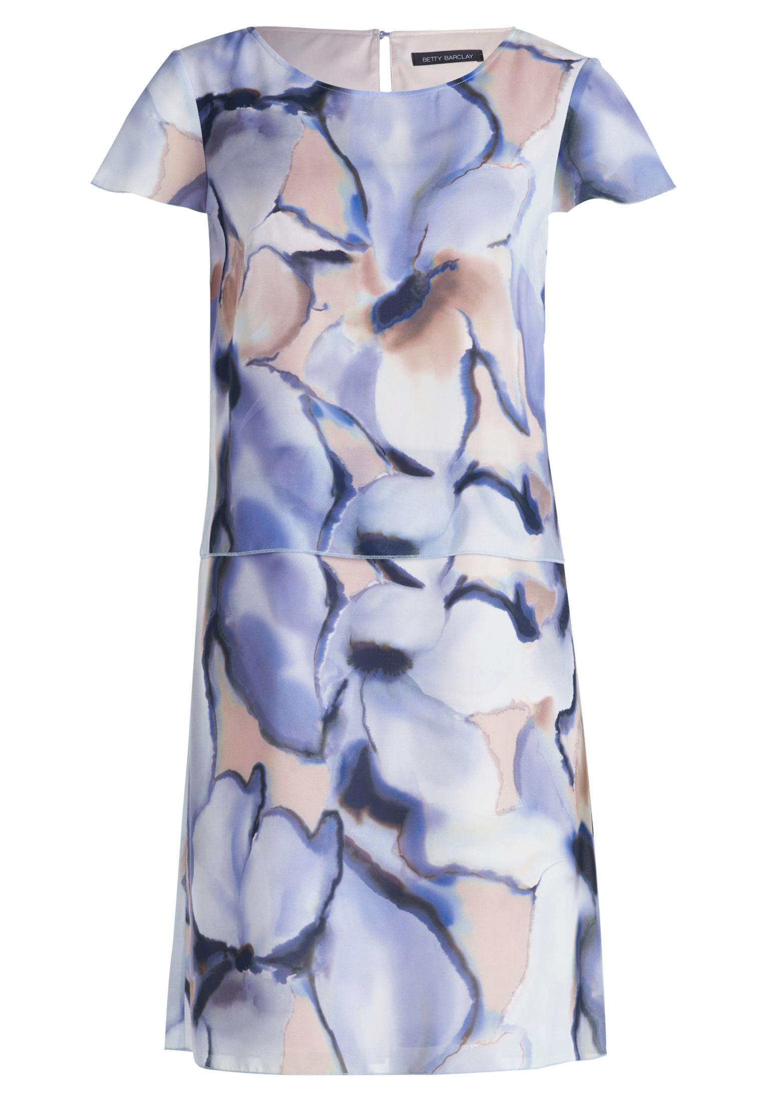 Betty Barclay Sommerkleid "Betty Barclay Damen Stufenkleid kurzarm", Druck günstig online kaufen