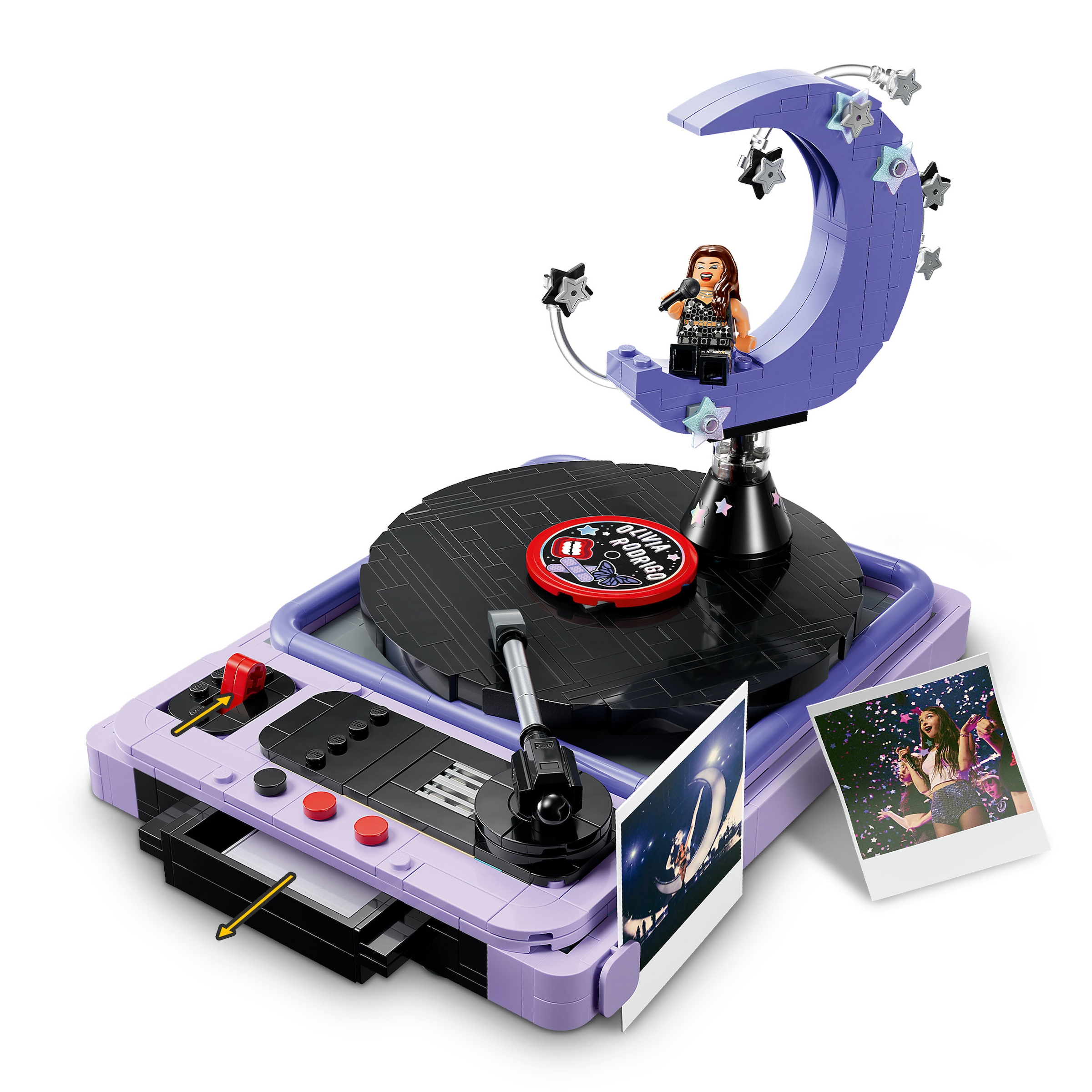 LEGO® Konstruktionsspielsteine »Olivia Rodrigos Konzertmond (43029), LEGO Editions Music« Made in Europe