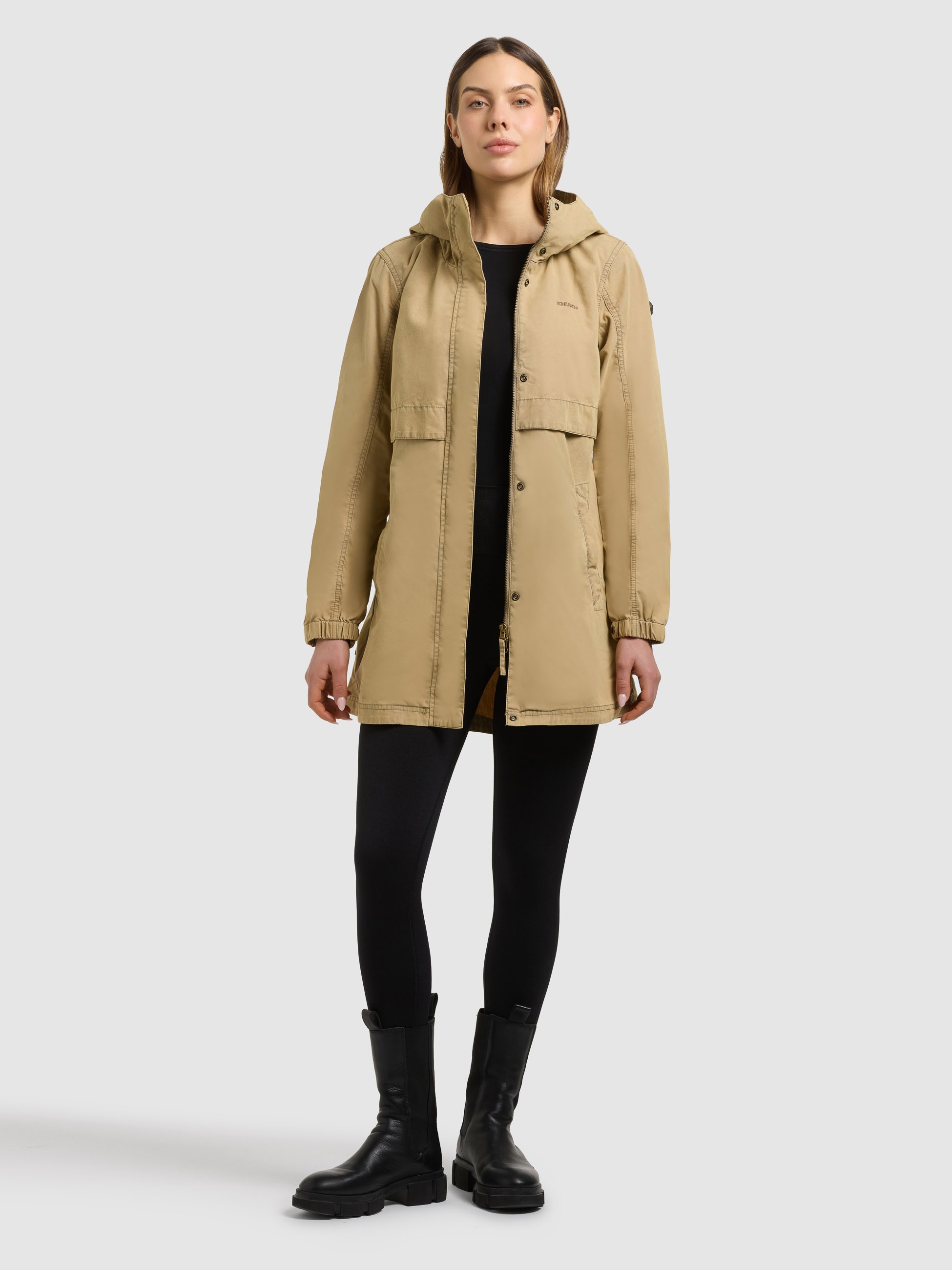 khujo Anorak »BRAVA« mit Kapuze