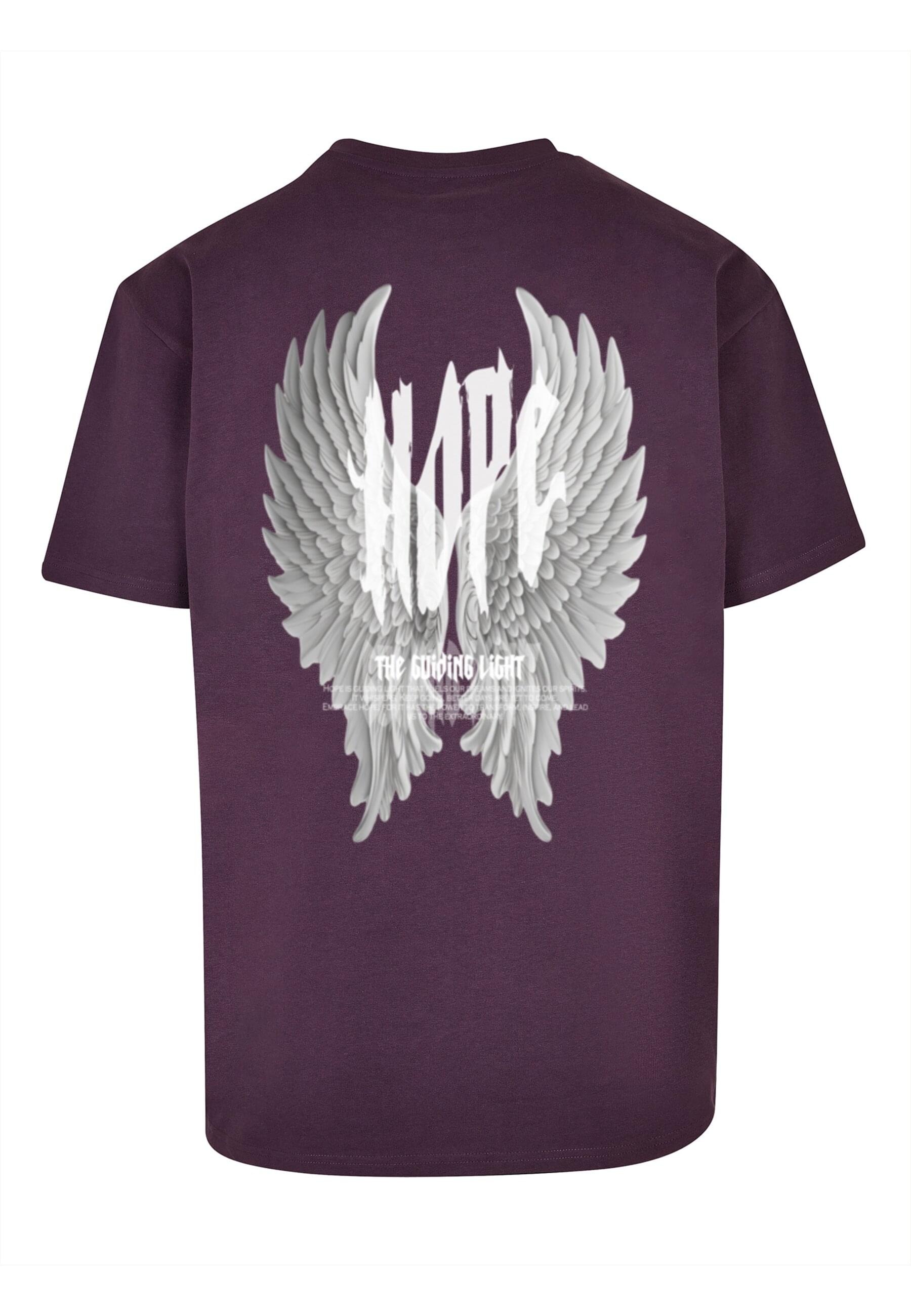 Merchcode T-Shirt "Merchcode Hope Wings T-Shirt" 1 Stk. tlg. günstig online kaufen