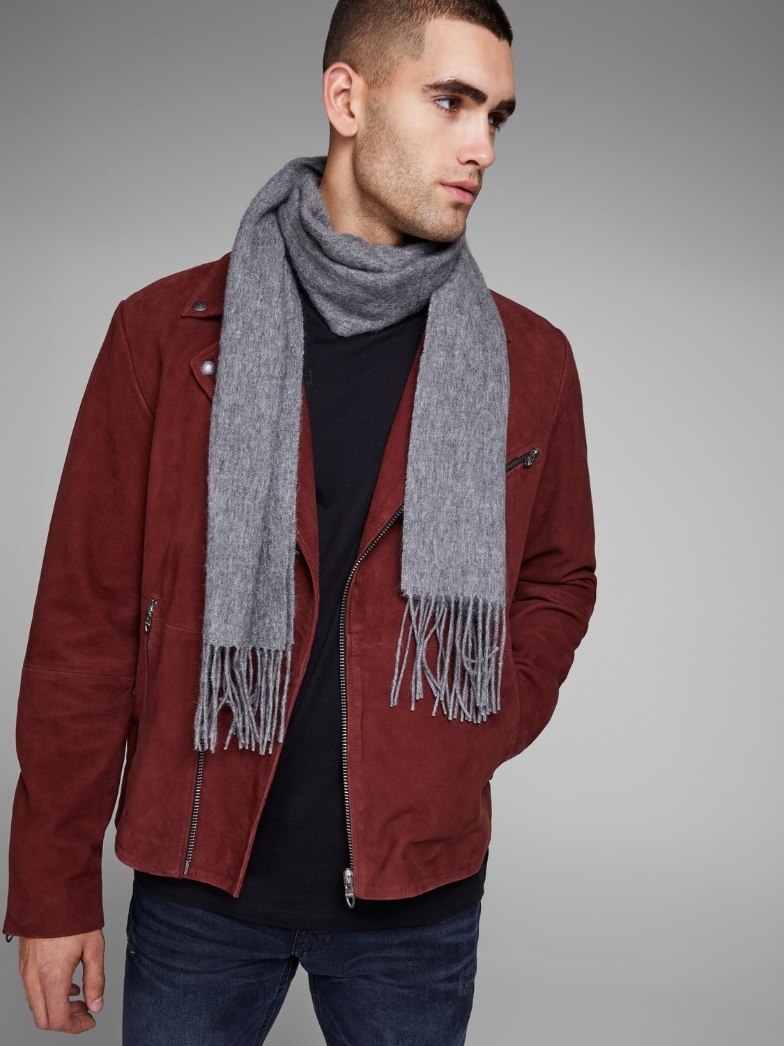 Jack & Jones Strickschal "JACTORONTO WOVEN SCARF"