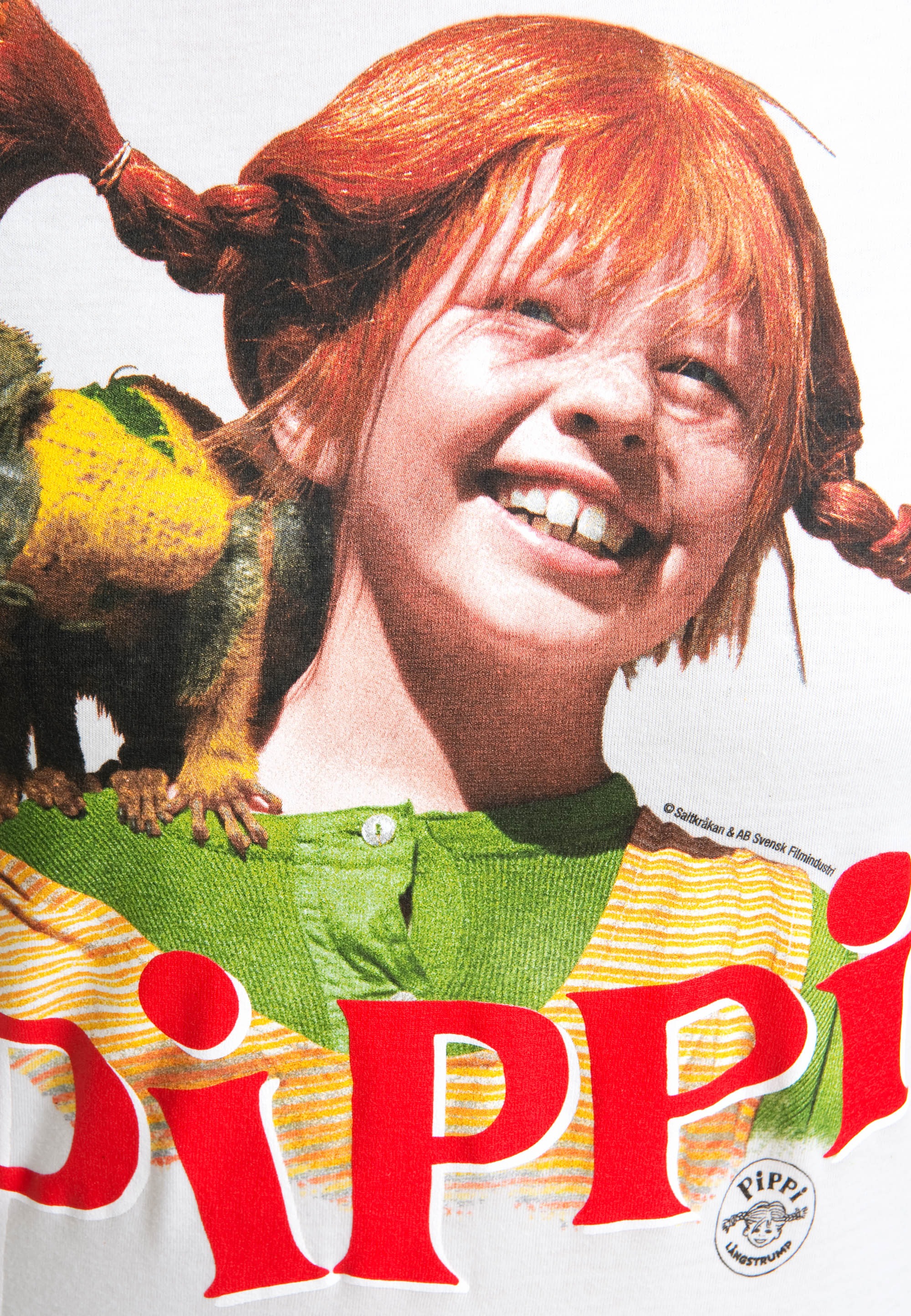 LOGOSHIRT T-Shirt »Pippi Langstrumpf Herr Nilsson«, im Retro-Look