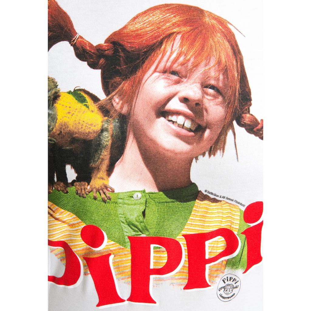 LOGOSHIRT T-Shirt »Pippi Langstrumpf Herr Nilsson«, im Retro-Look