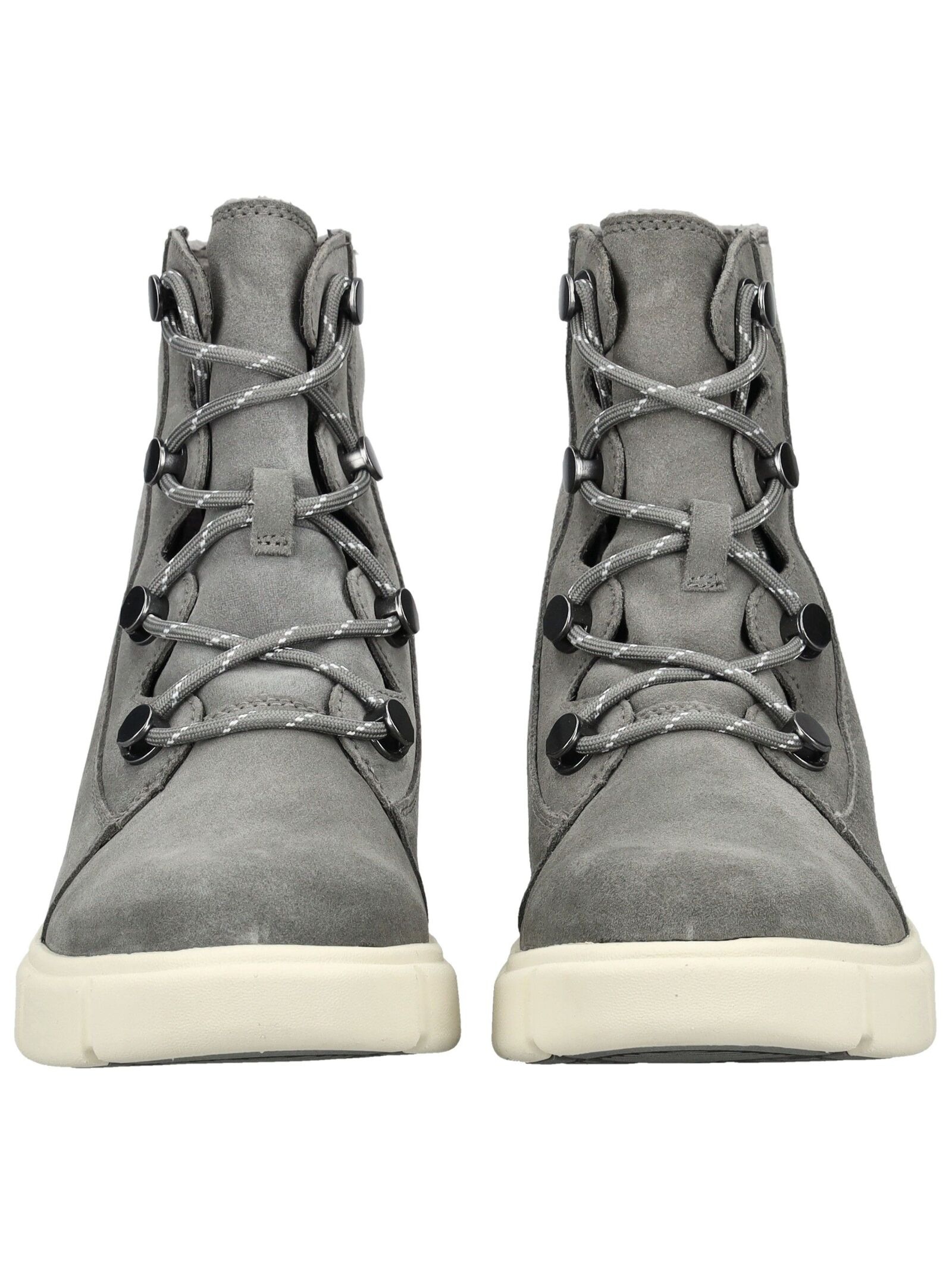 Sorel Lace-Up Boot Suede Gray 39 2