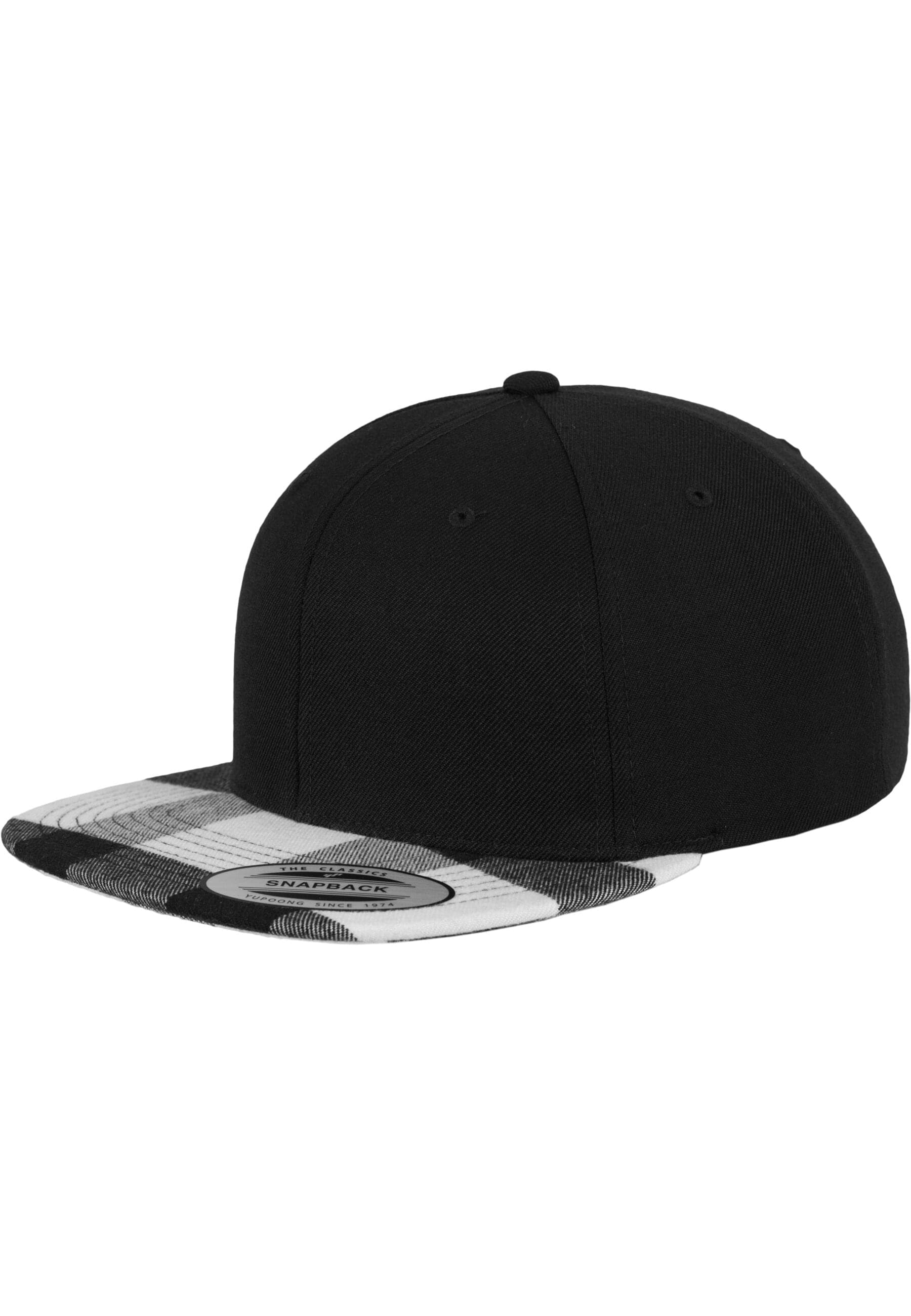 Flexfit Snapback Cap "Flexfit Snapback Checked Flanell Peak Snapback"