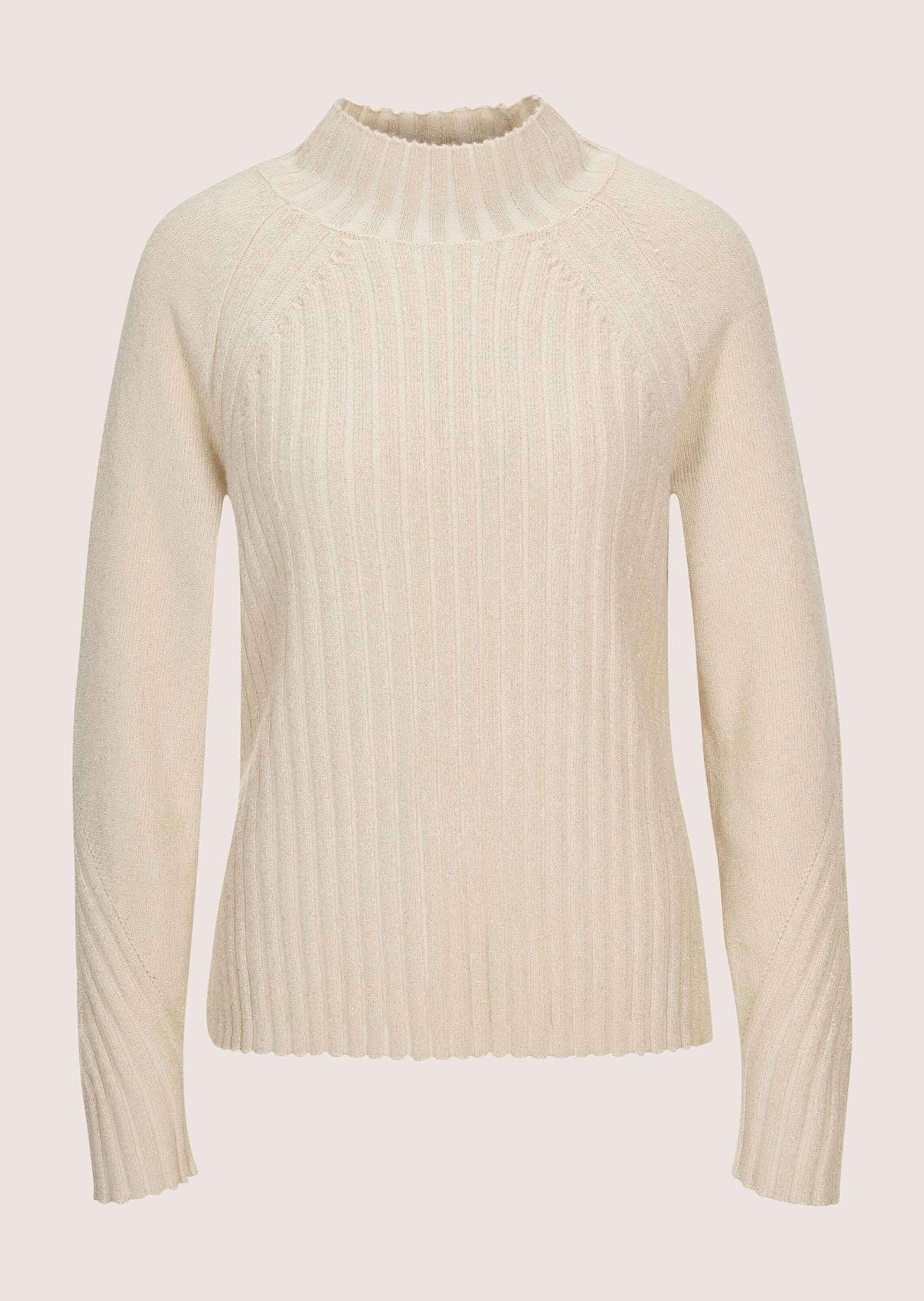 MADELEINE Longpullover "Strickpullover Glanzvoller Strickpullover mit Stehk günstig online kaufen